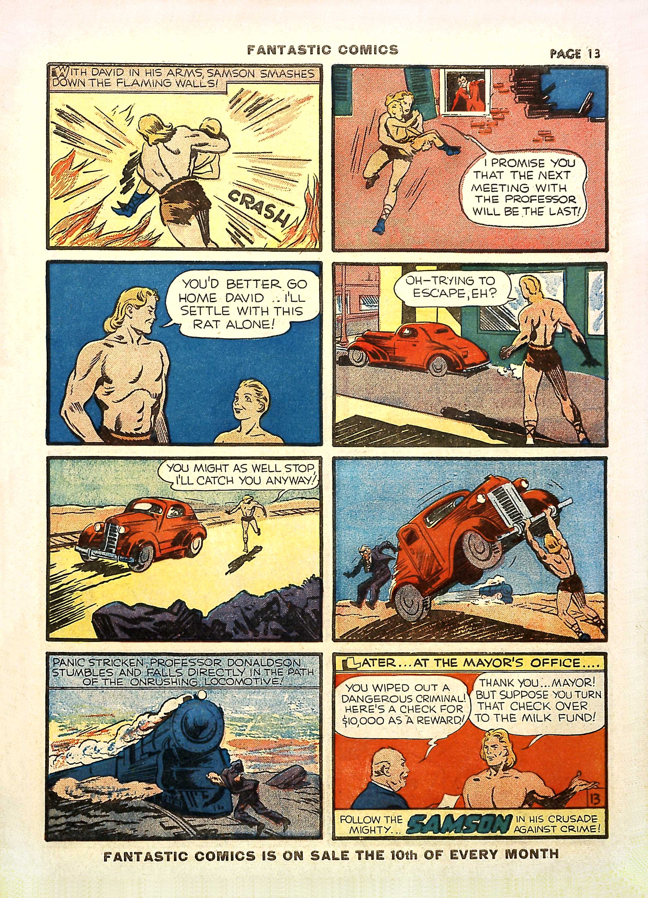 Read online Fantastic Comics comic -  Issue #11 - 16