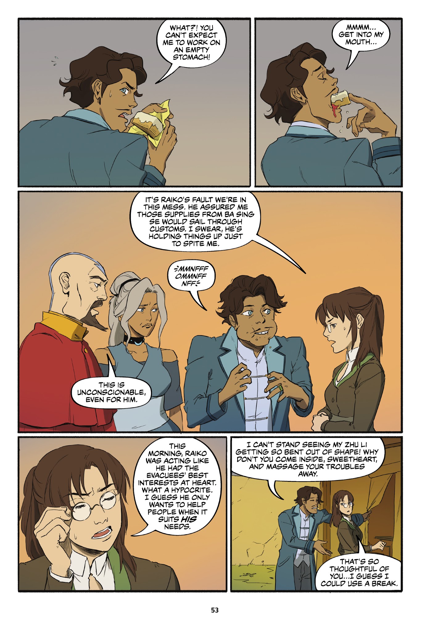Read online Nickelodeon The Legend of Korra – Turf Wars comic -  Issue #2 - 54