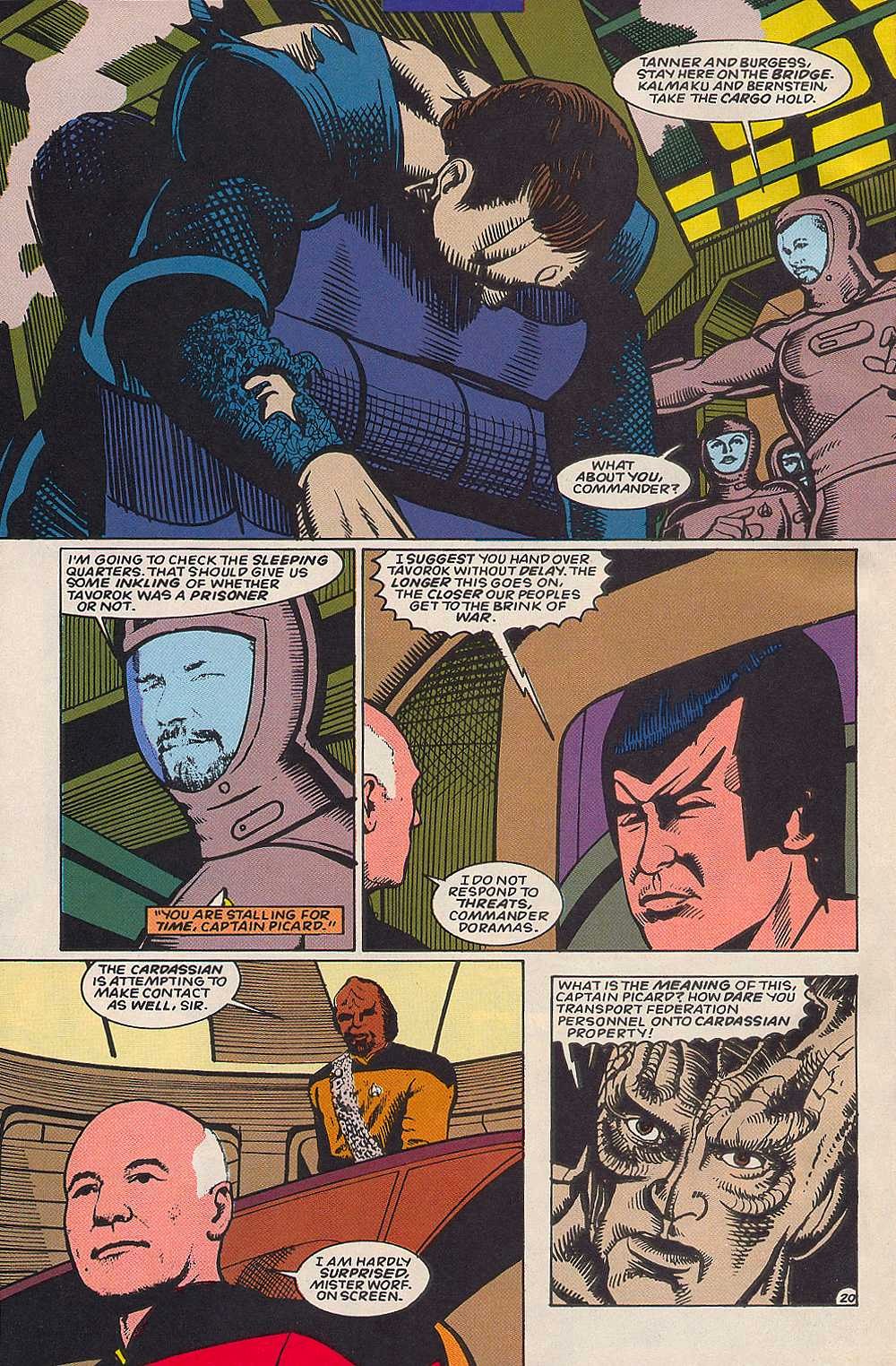 Read online Star Trek: The Next Generation (1989) comic -  Issue #64 - 24