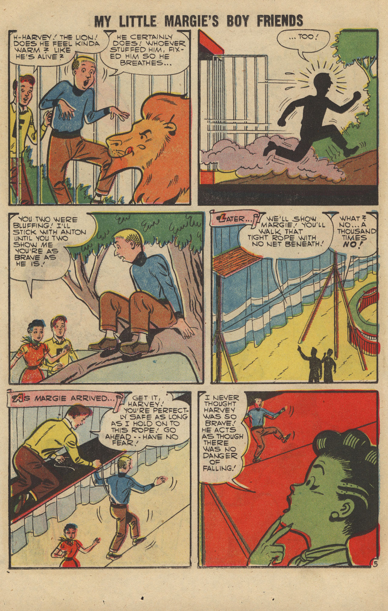 Read online My Little Margie's Boy Friends comic -  Issue #7 - 14
