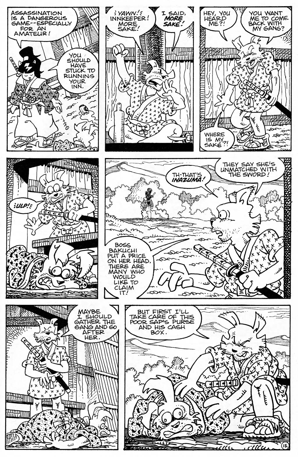 Read online Usagi Yojimbo (1996) comic -  Issue #15 - 14