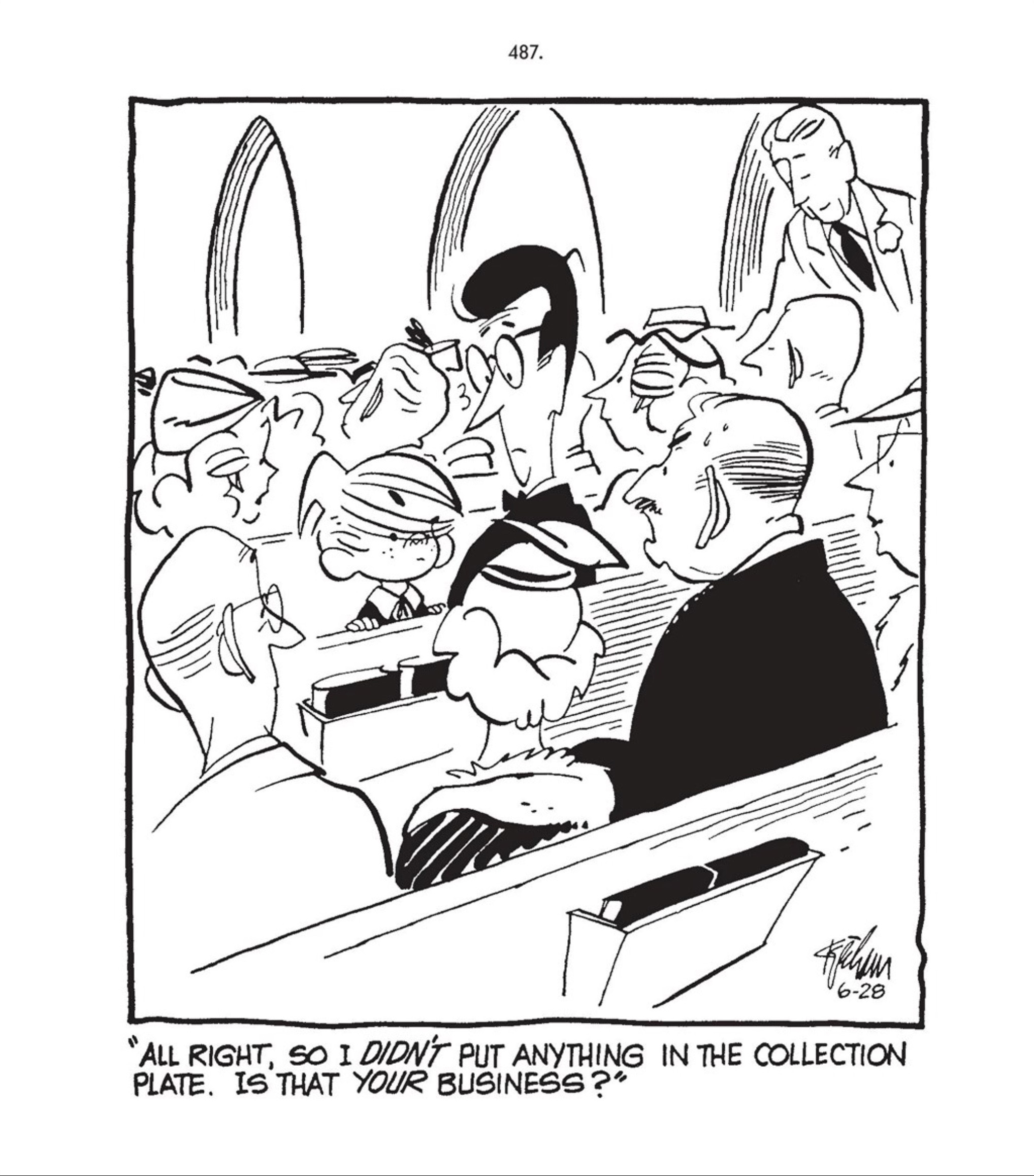 Read online Hank Ketcham's Complete Dennis the Menace comic -  Issue # TPB 2 (Part 6) - 13