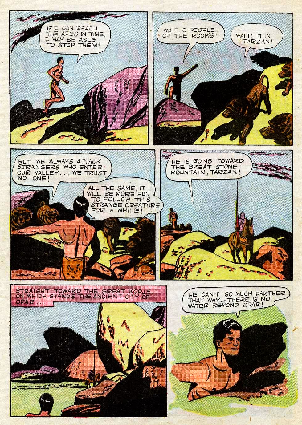 Read online Tarzan (1948) comic -  Issue #13 - 4