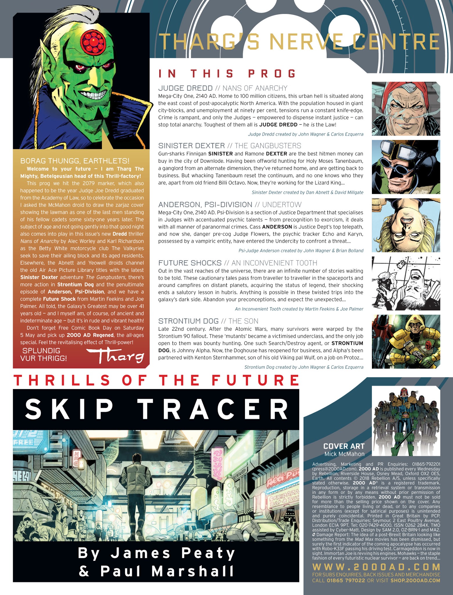 Read online 2000 AD comic -  Issue #2079 - 2