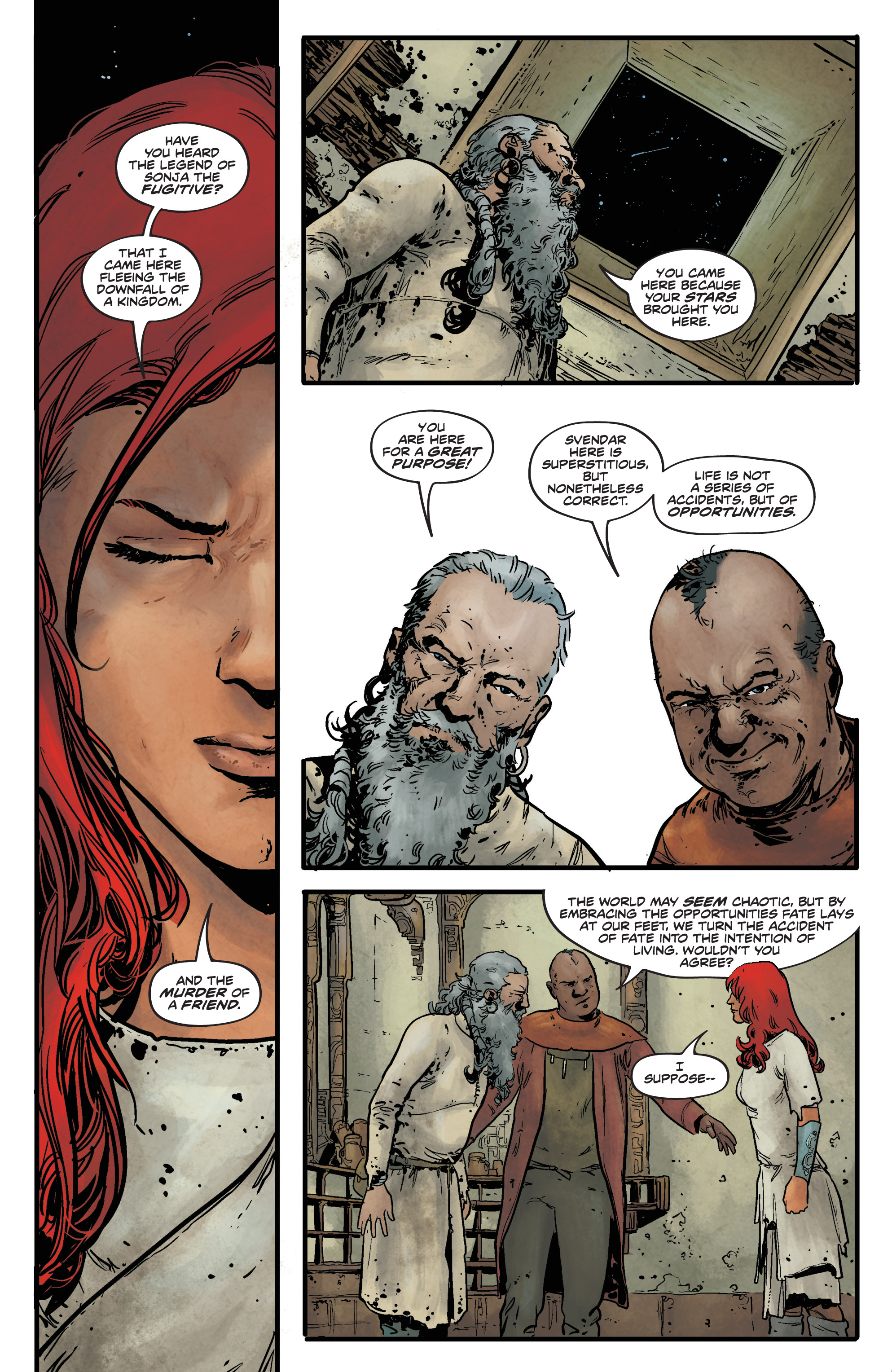 Read online Red Sonja (2019) comic -  Issue #1 - 22