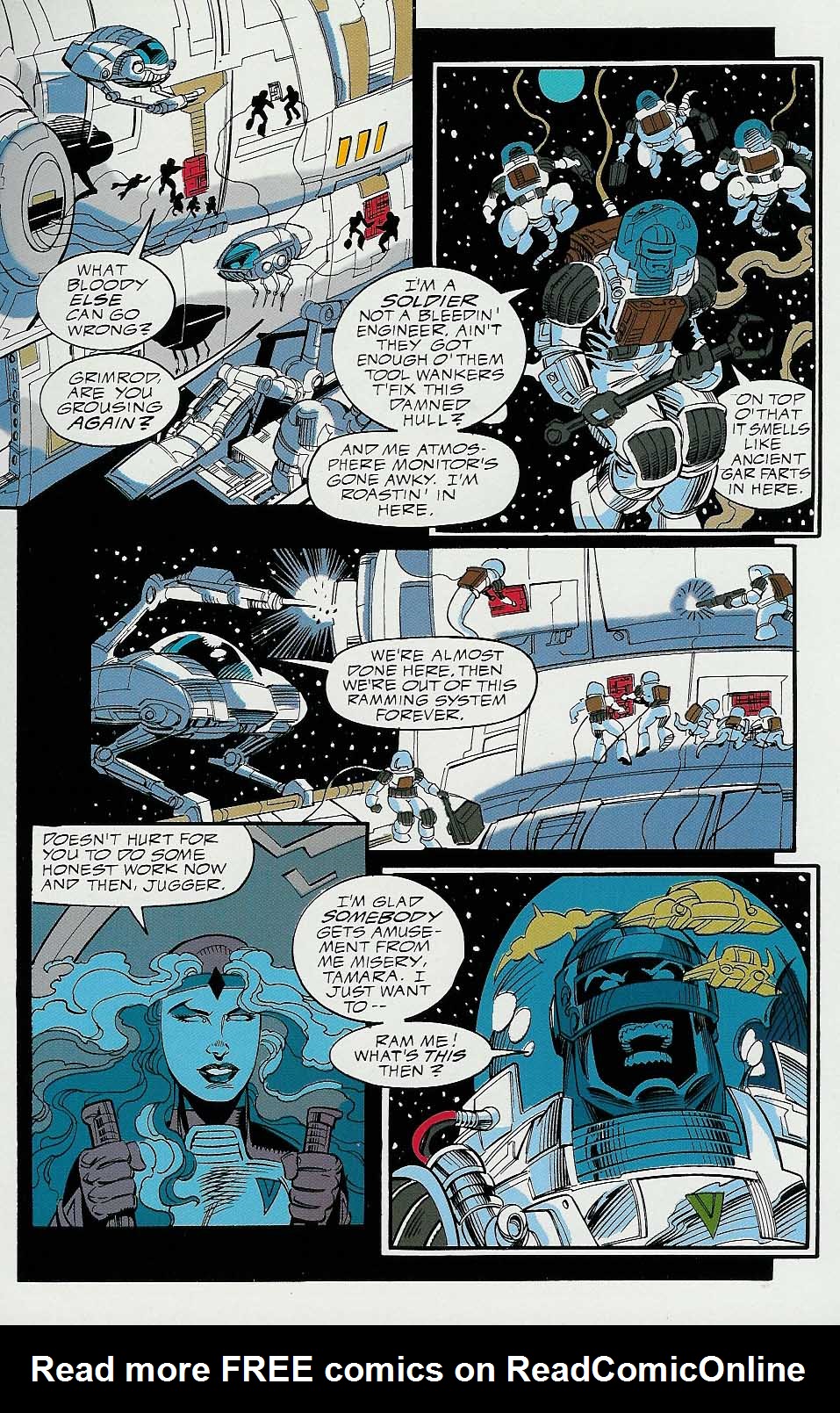 Read online Alien Legion: One Planet at a Time comic -  Issue #3 - 8