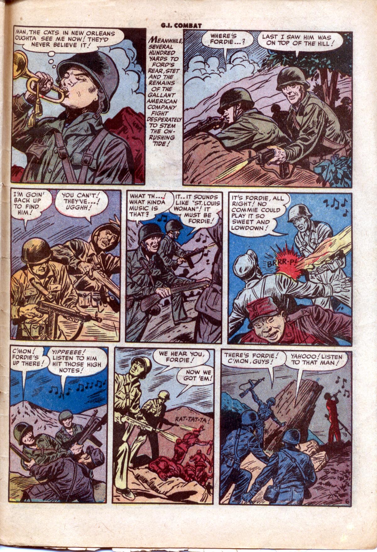 Read online G.I. Combat (1952) comic -  Issue #1 - 31