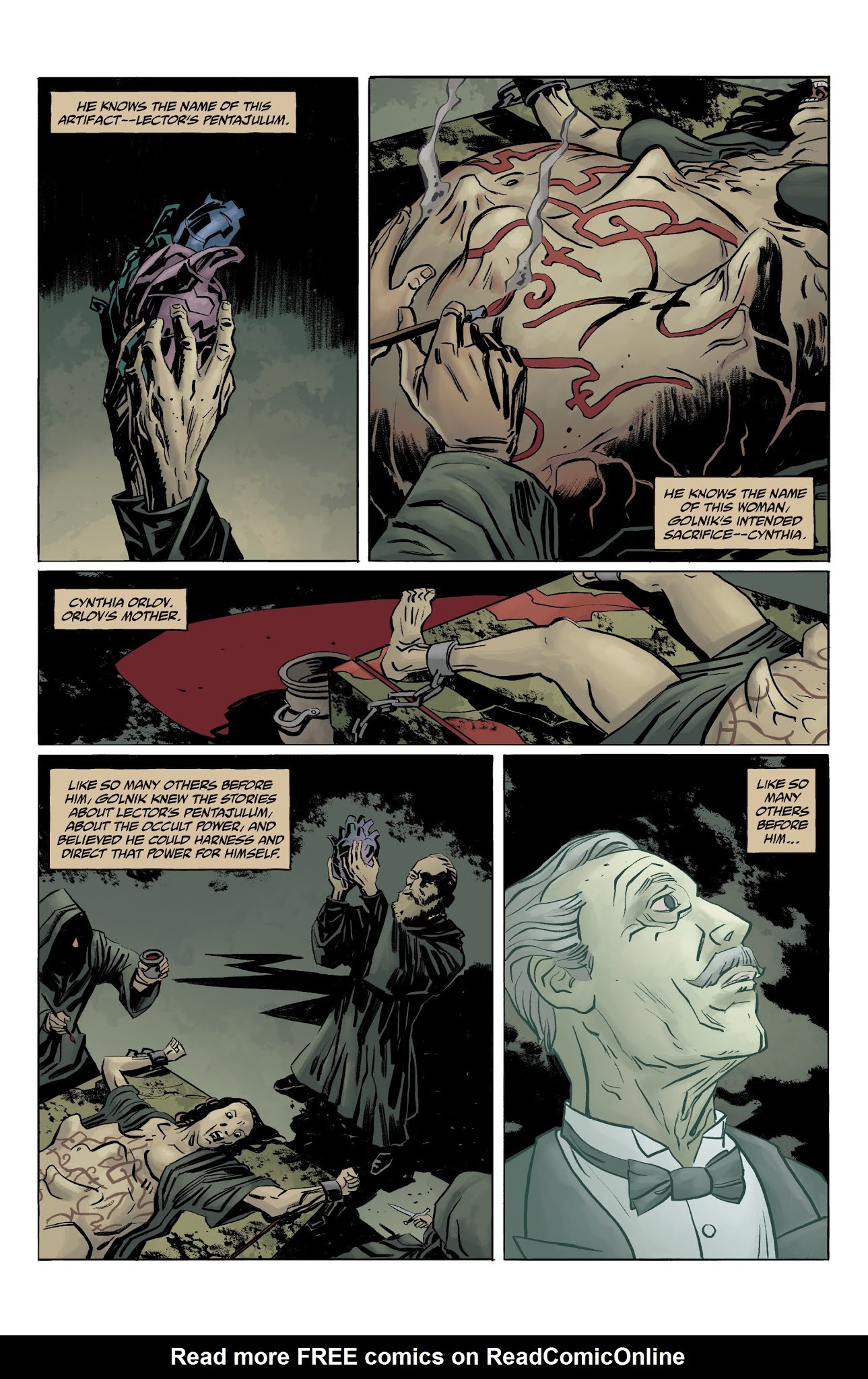 Read online Joe Golem: The Drowning City comic -  Issue #1 - 4