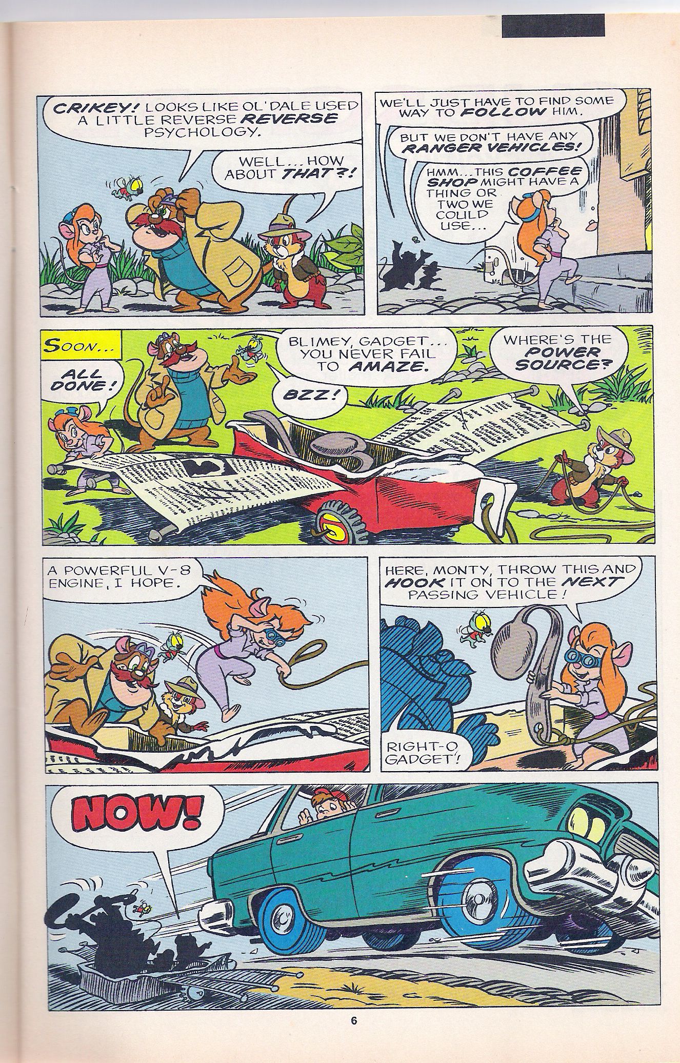 Read online Disney's Chip 'N Dale Rescue Rangers comic -  Issue #9 - 9