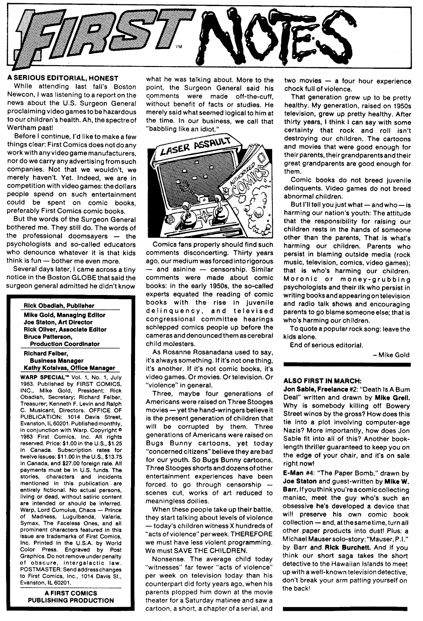 Read online Warp comic -  Issue # _Special 1 - 2