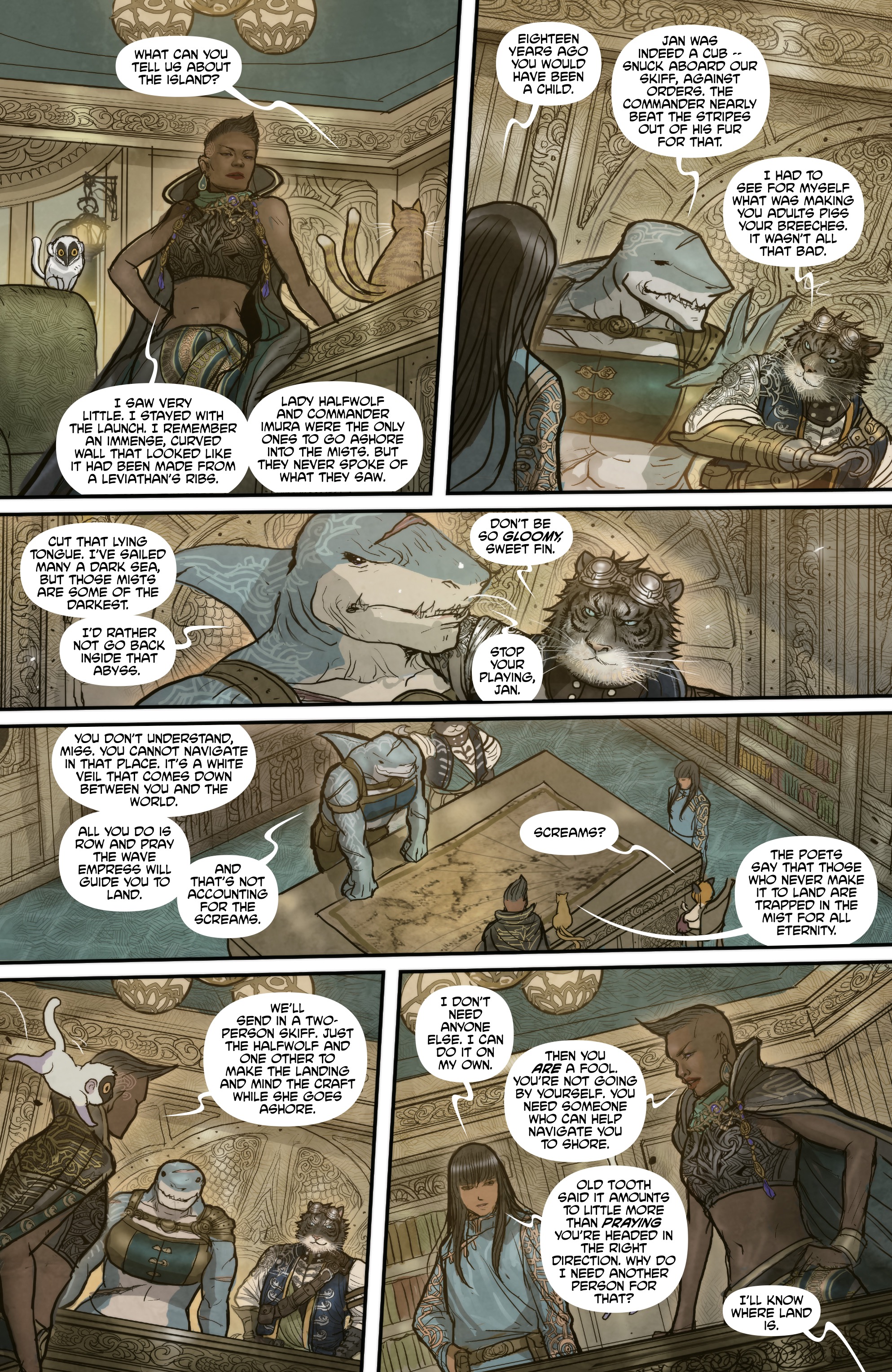 Read online Monstress comic -  Issue #8 - 12