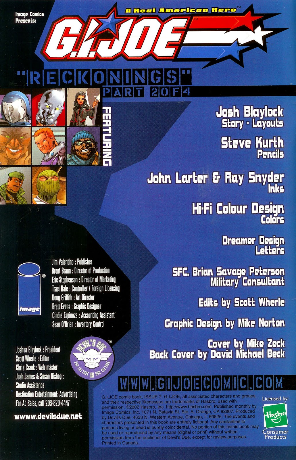 G.I. Joe (2001) issue 7 - Page 2