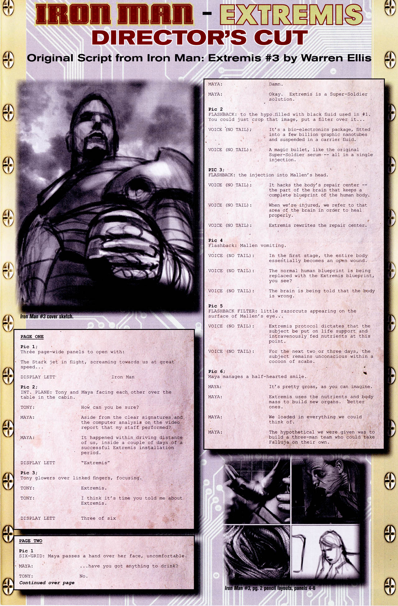 Read online Iron Man: Extremis Director's Cut comic -  Issue #3 - 35