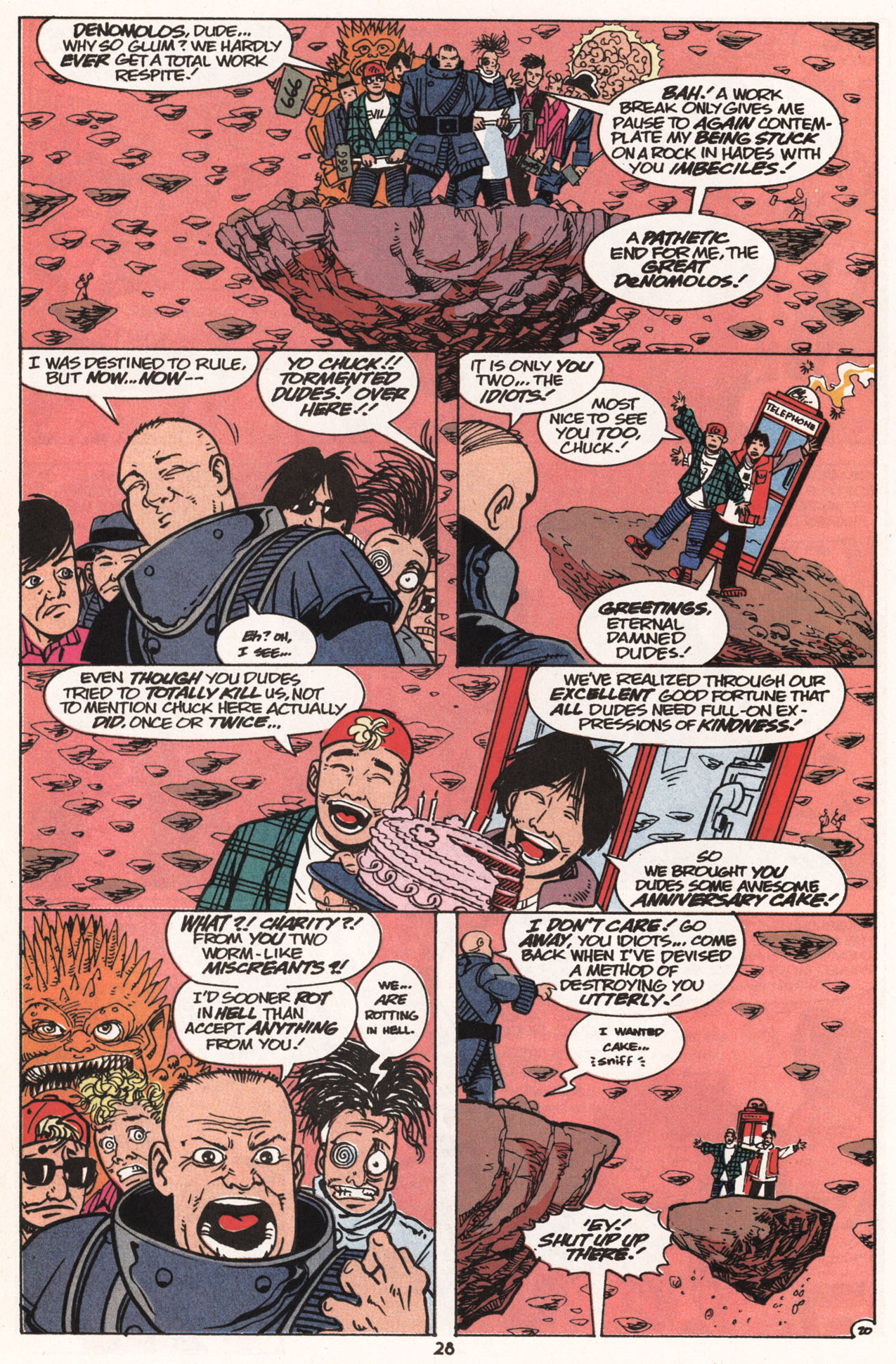 Read online Bill & Ted's Excellent Comic Book comic -  Issue #12 - 29