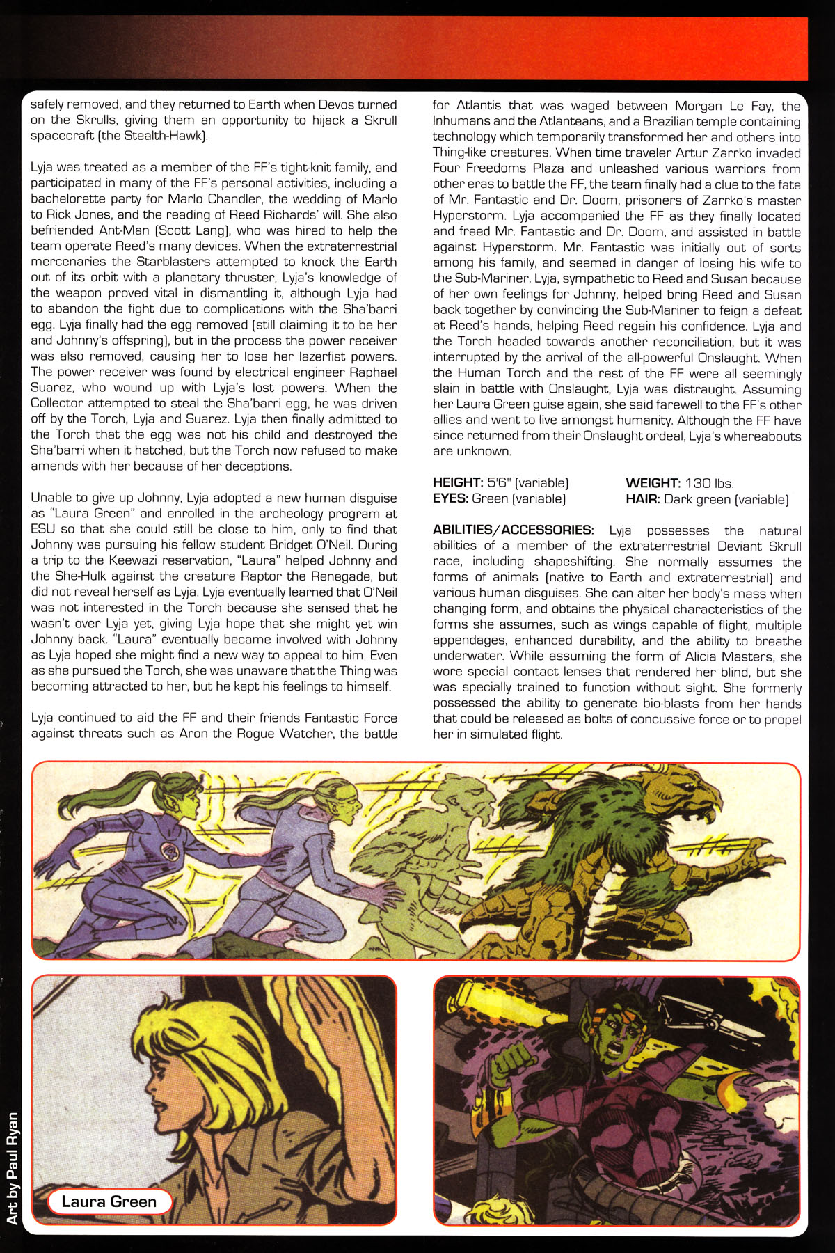 Read online Marvel Legacy:  The 1990's Handbook comic -  Issue # Full - 33
