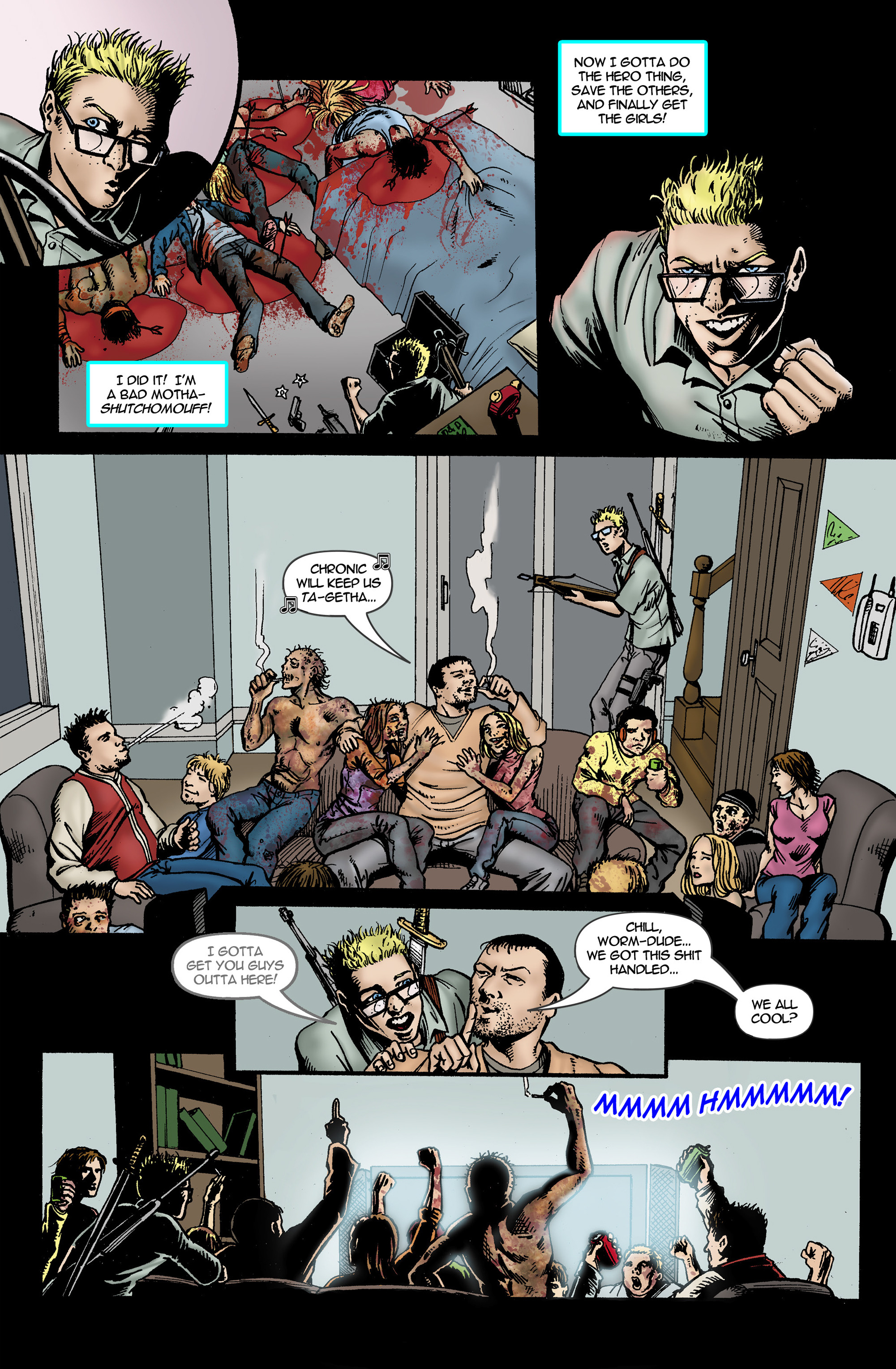 Read online Chaos Campus: Sorority Girls Vs. Zombies comic -  Issue #15 - 8