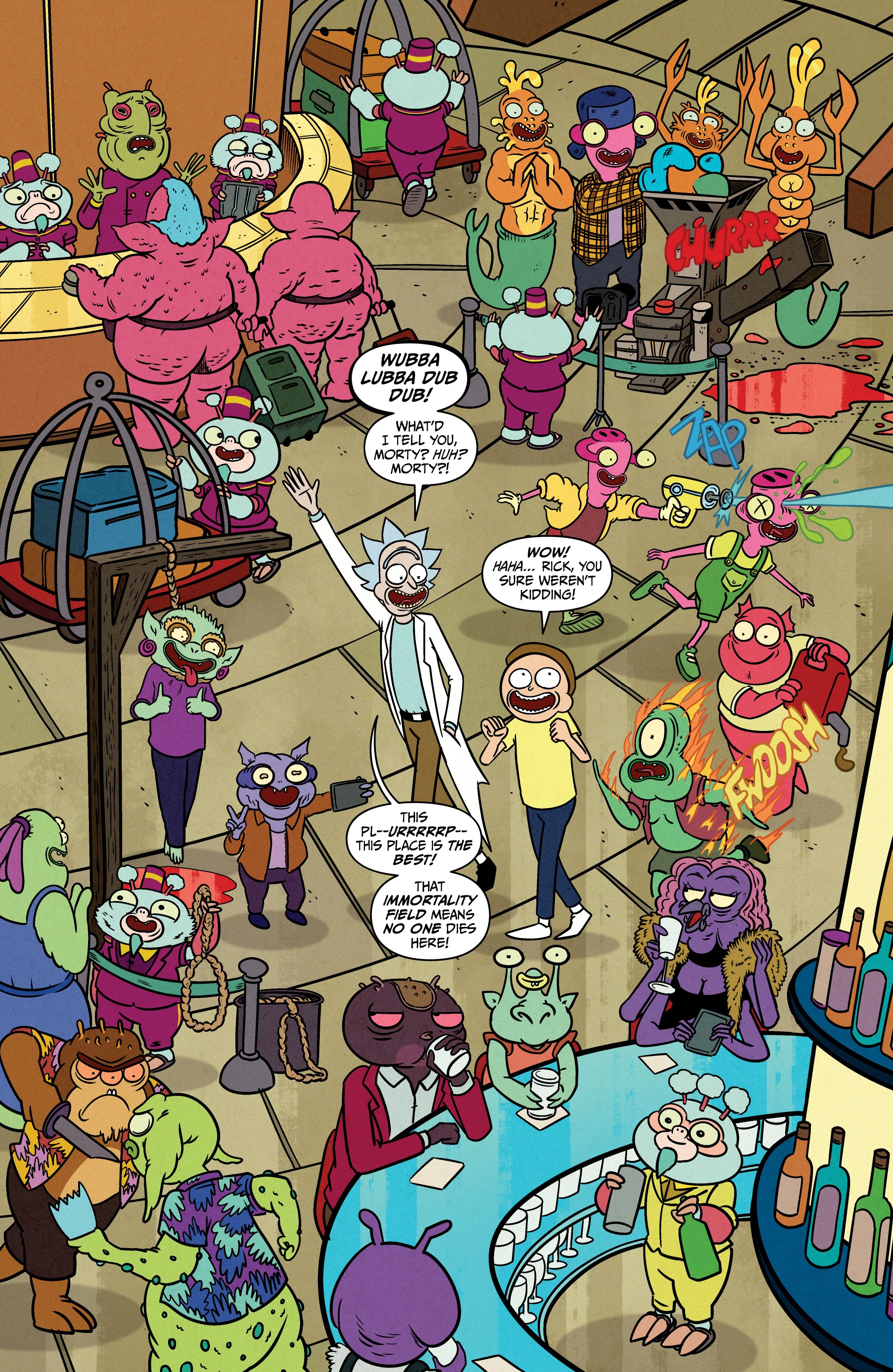Read online Rick and Morty Presents: The Hotel Immortal comic -  Issue # Full - 6