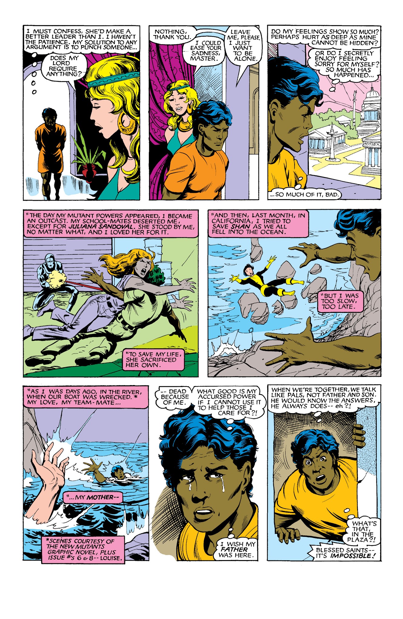 Read online New Mutants Classic comic -  Issue # TPB 2 - 55