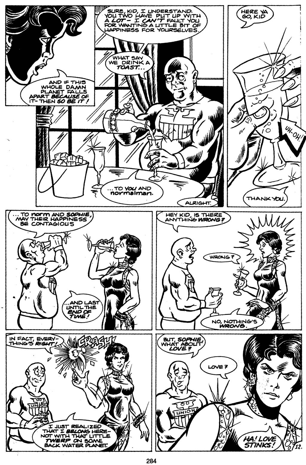 Read online Normalman - The Novel comic -  Issue # TPB (Part 3) - 84