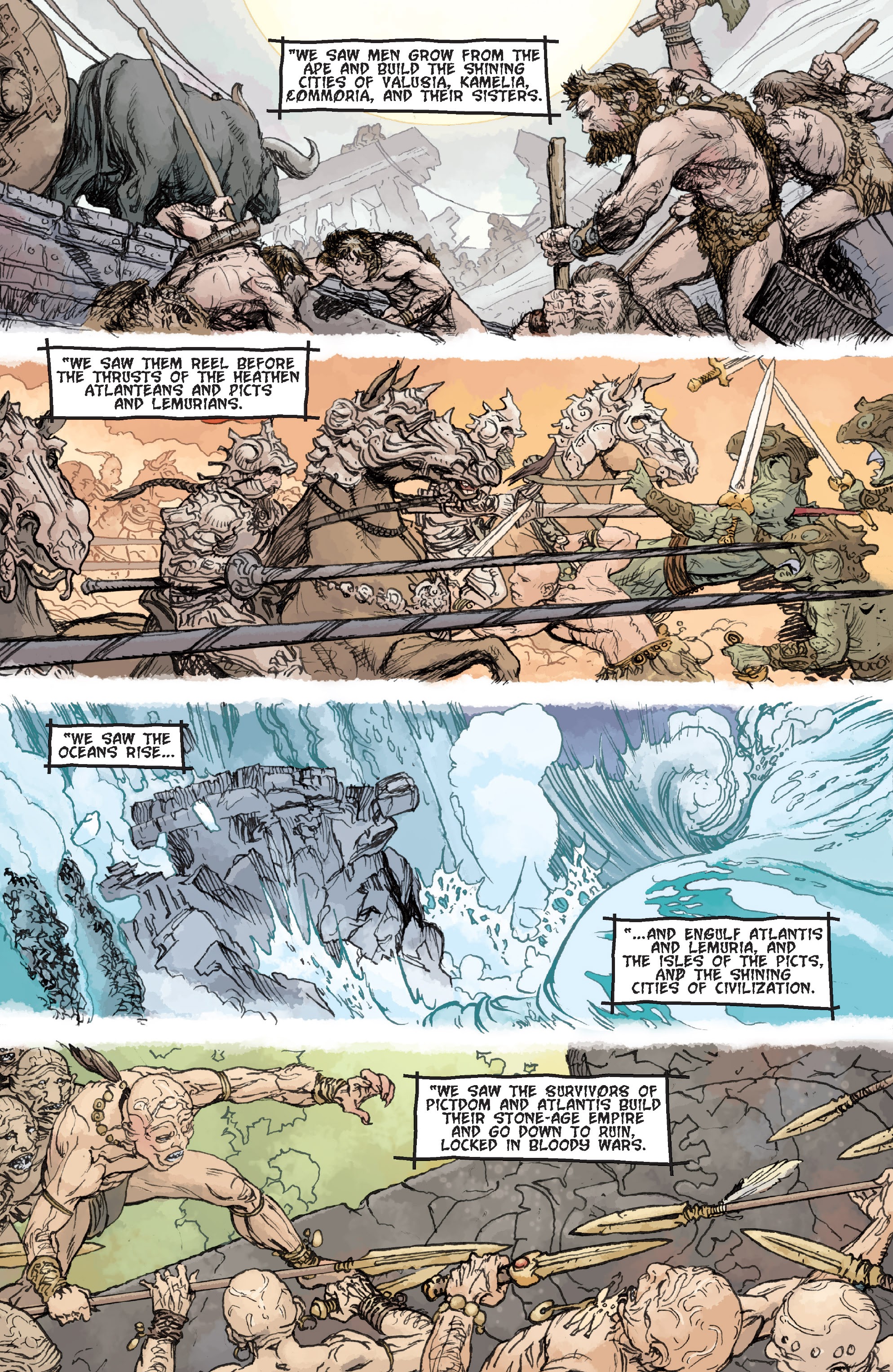 Read online Conan Chronicles Epic Collection comic -  Issue # TPB The Heart of Yag-Kosha (Part 1) - 56