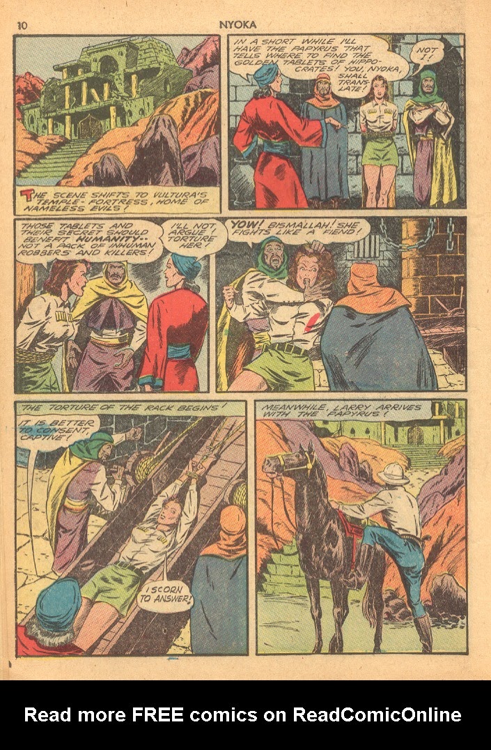 Read online Jungle Girl (1942) comic -  Issue #1 - 10