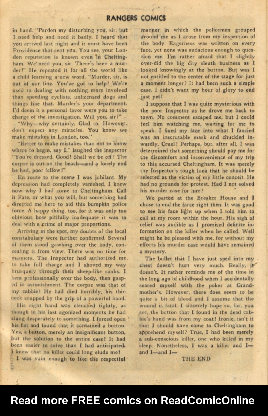 Read online Rangers Comics comic -  Issue #34 - 30