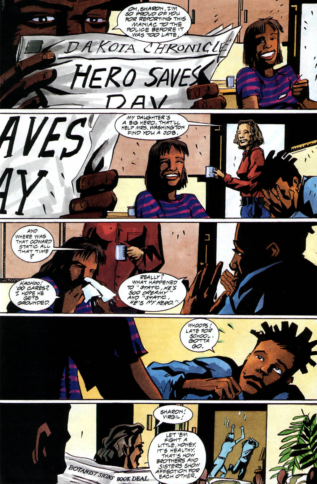 Read online Static comic -  Issue #38 - 23