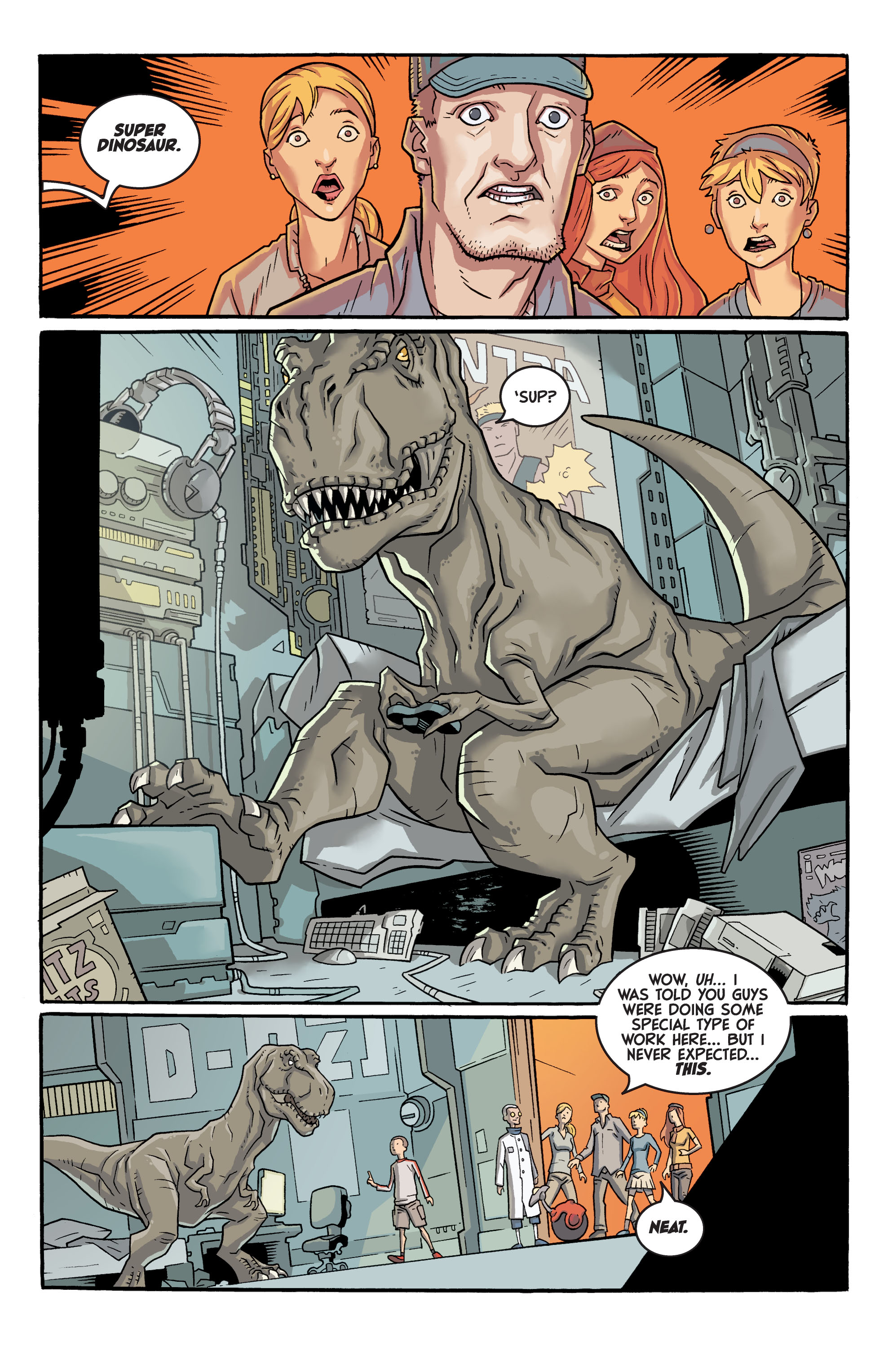 Read online Super Dinosaur (2011) comic -  Issue #1 - 18