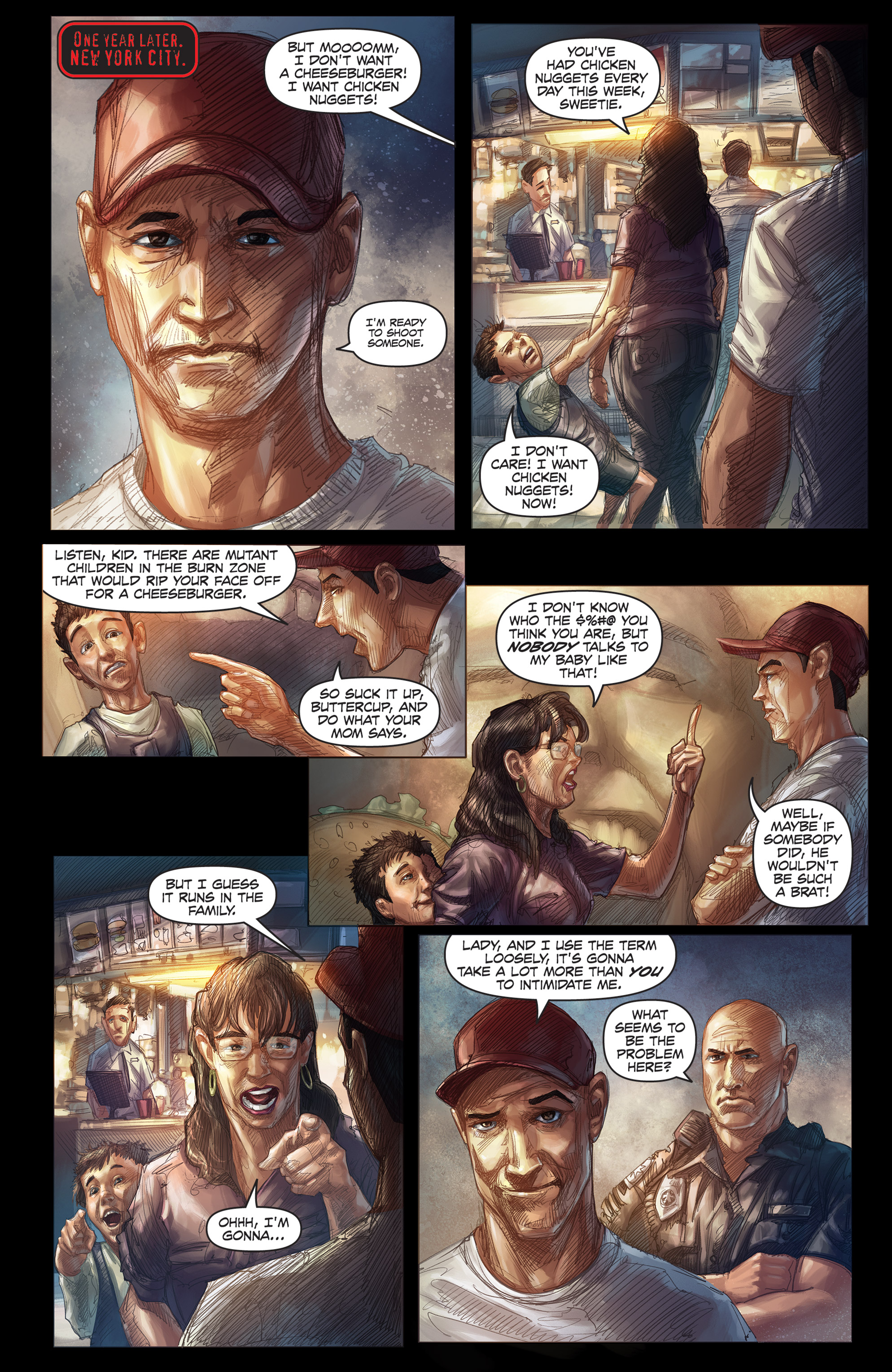 Read online Afterburn: Crossfire comic -  Issue #1 - 6