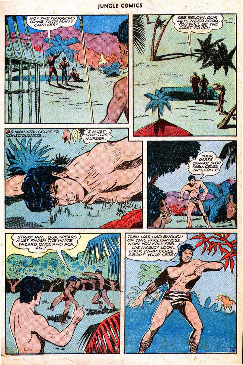 Read online Jungle Comics comic -  Issue #70 - 33
