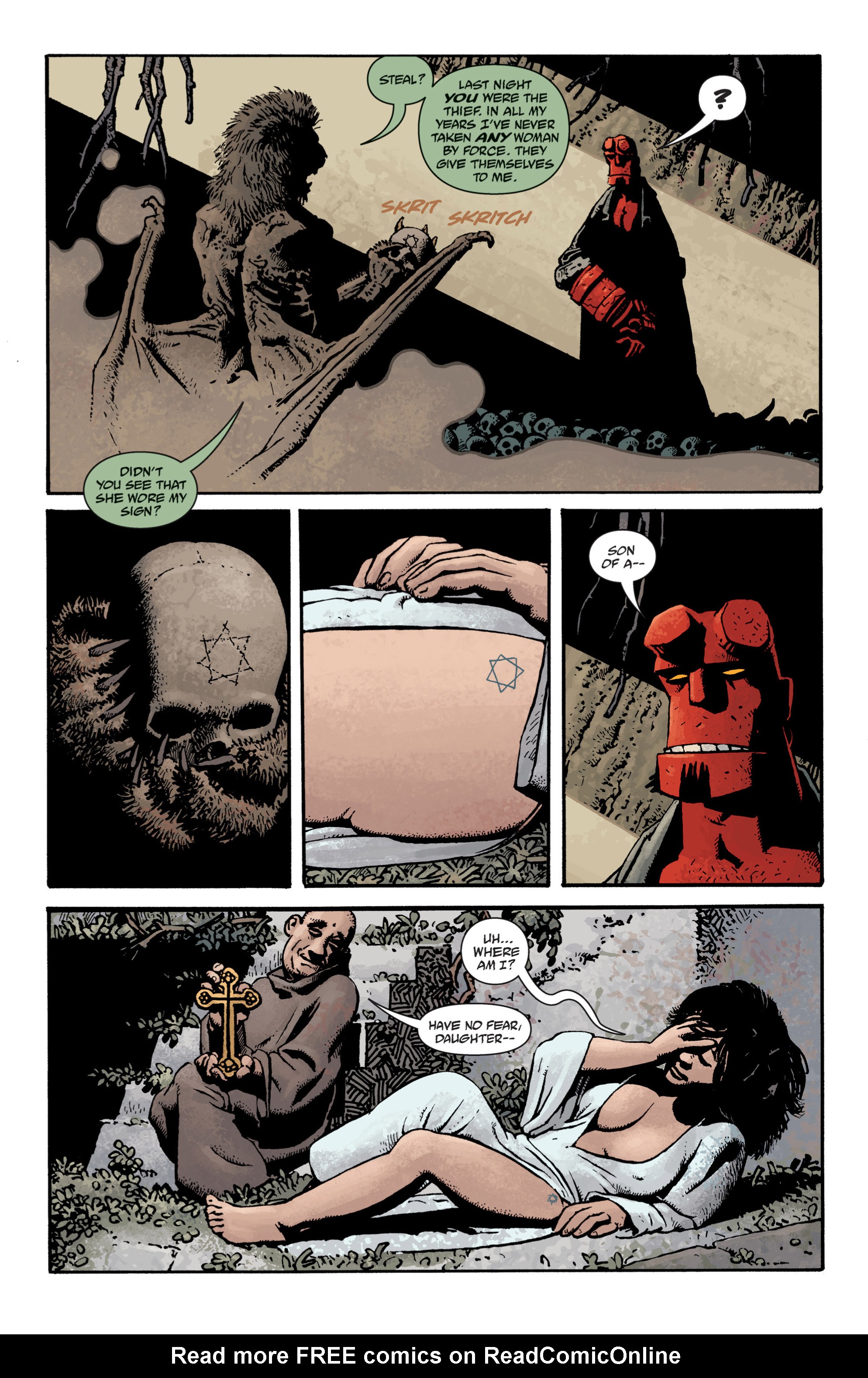 Read online Hellboy comic -  Issue #11 - 140