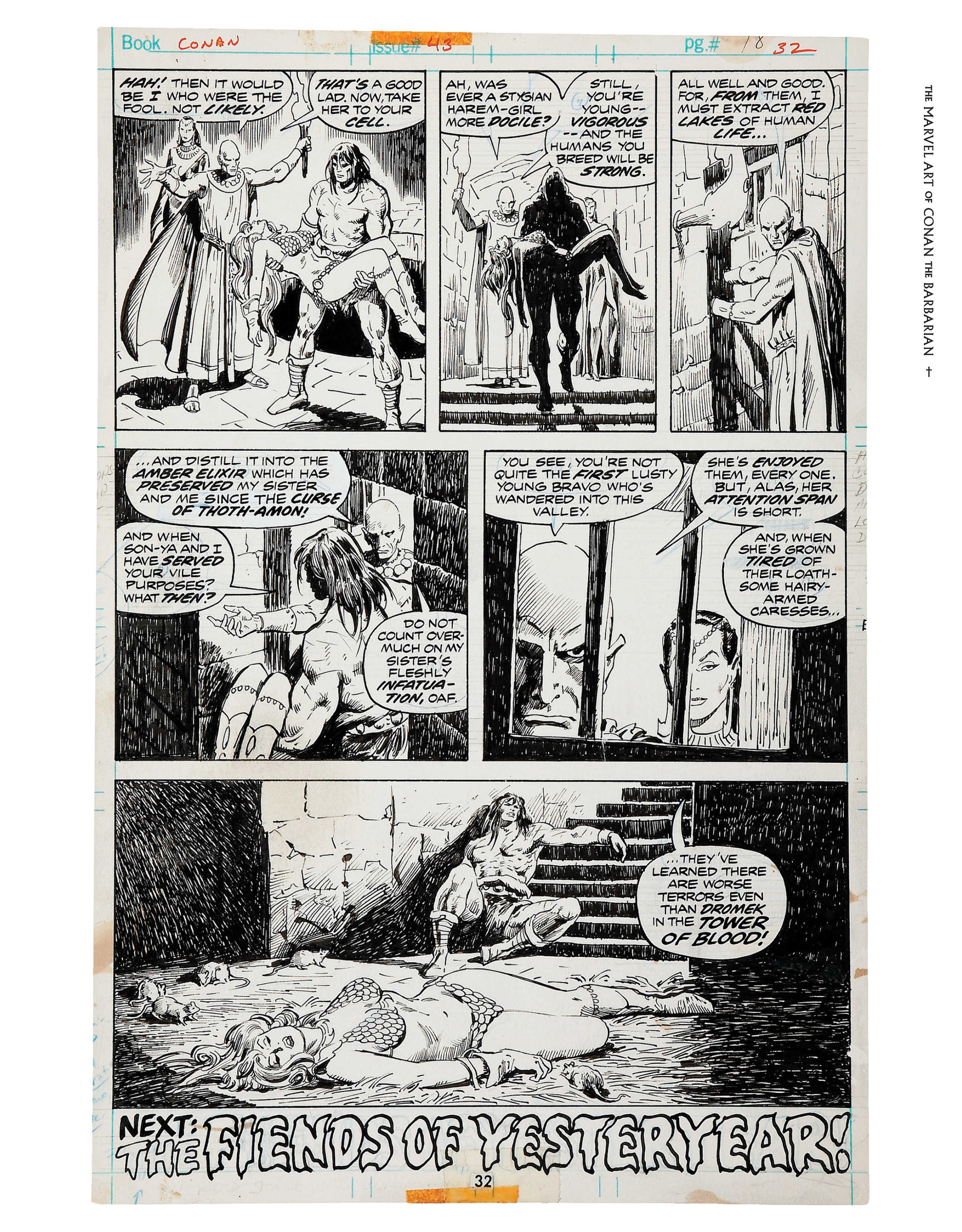 Read online Marvel Art of Conan the Barbarian comic -  Issue # TPB (Part 1) - 60