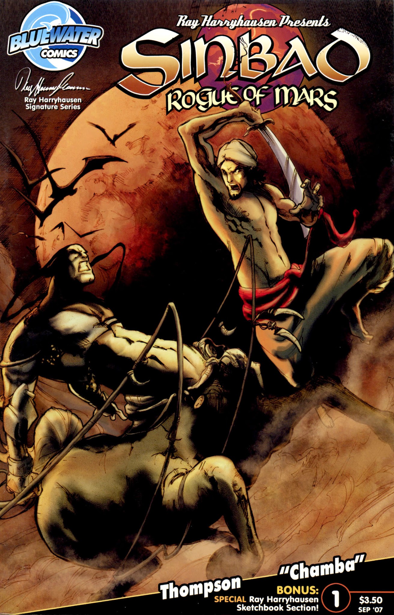 Read online Sinbad: Rogue of Mars comic -  Issue #1 - 2