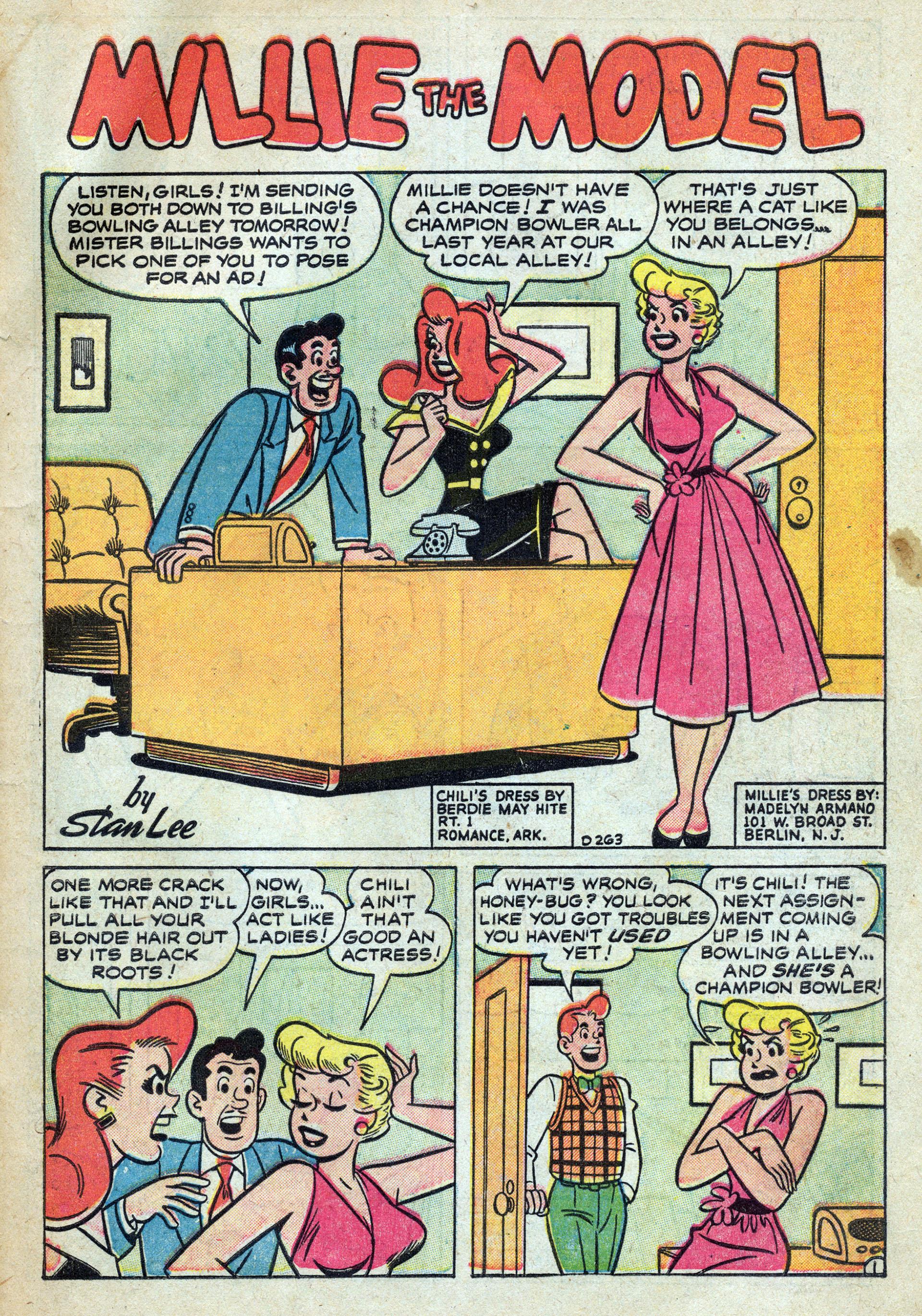 Read online Millie the Model comic -  Issue #46 - 3