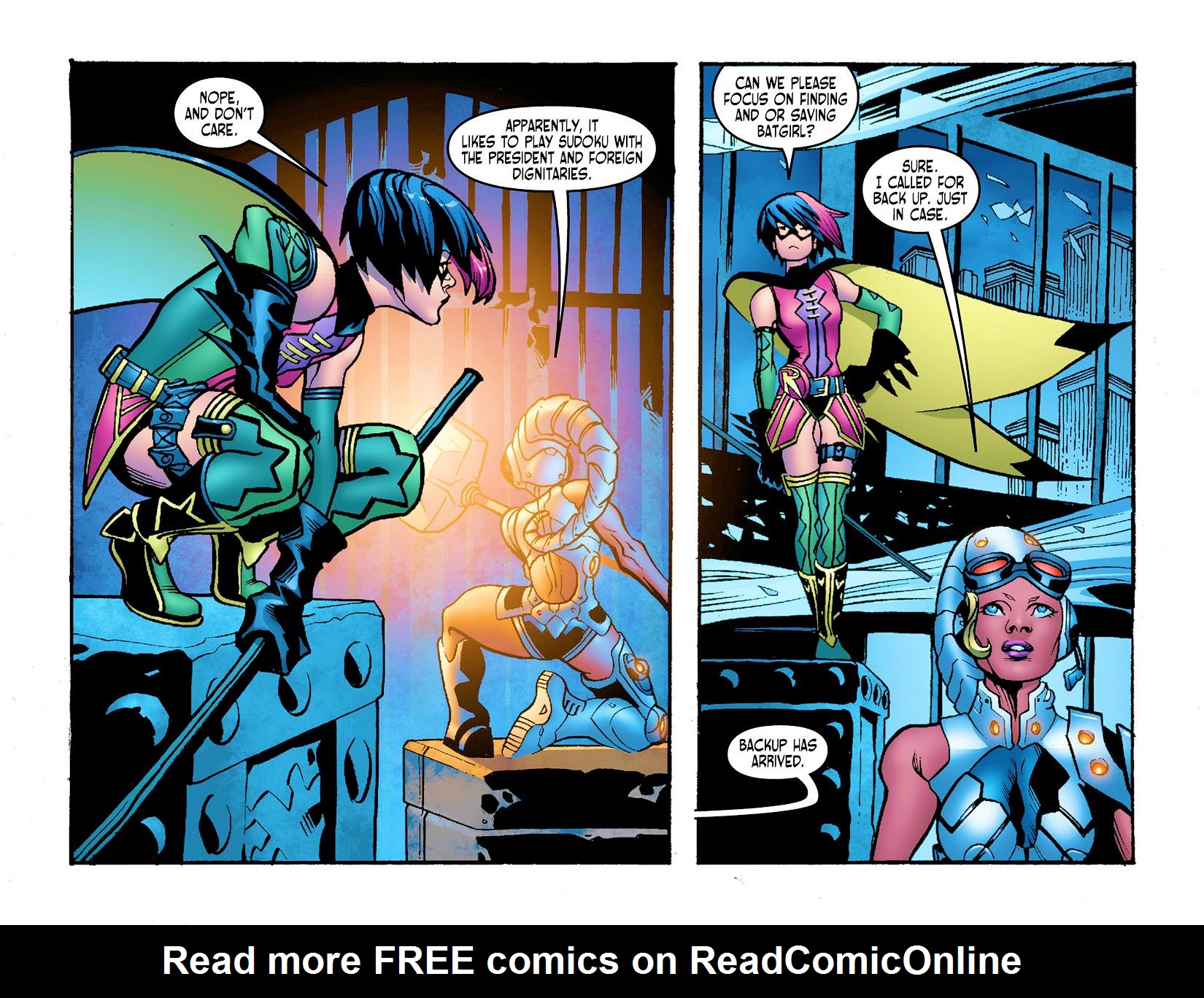 Read online Ame-Comi: Duela Dent comic -  Issue #2 - 18