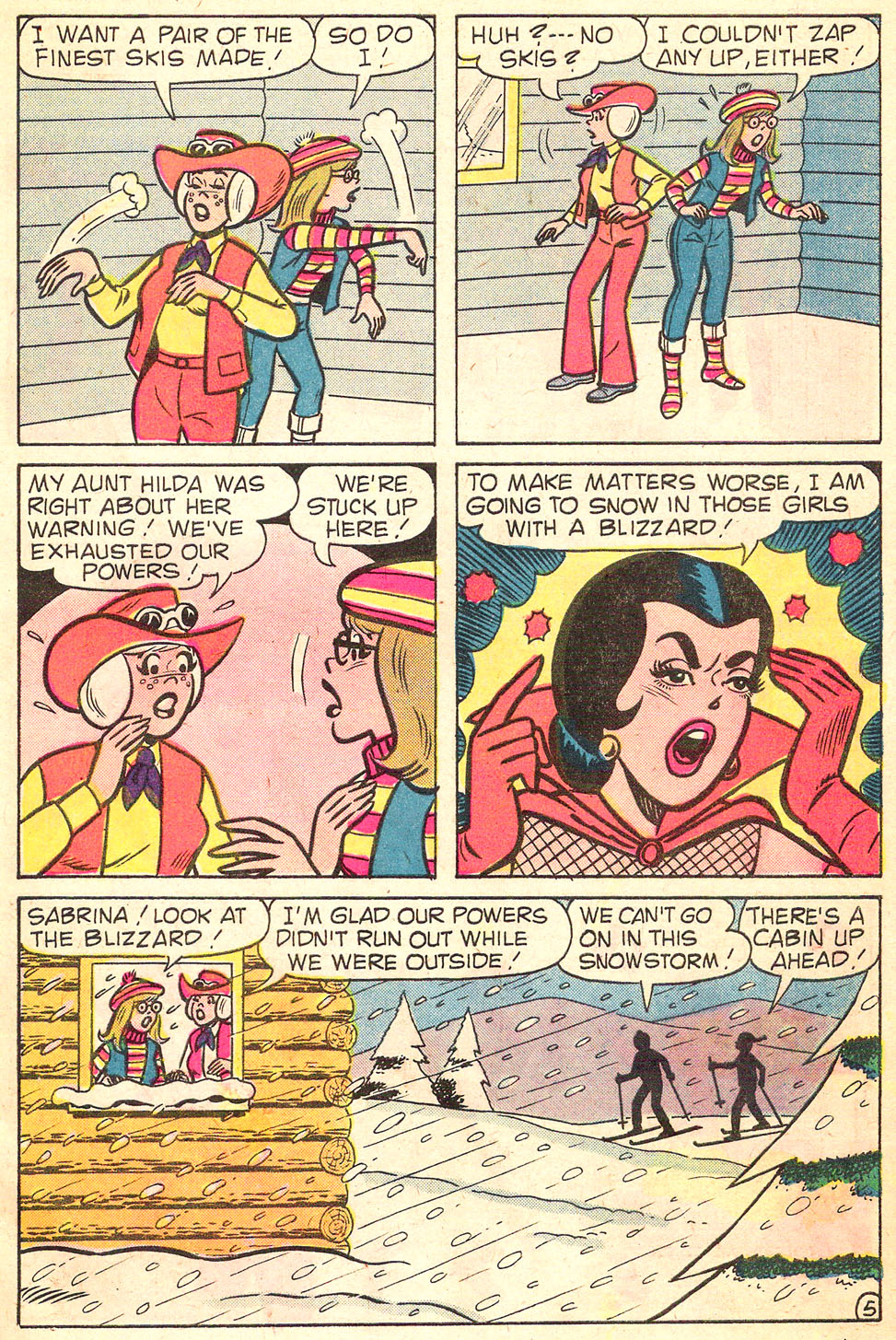 Read online Sabrina The Teenage Witch (1971) comic -  Issue #66 - 7