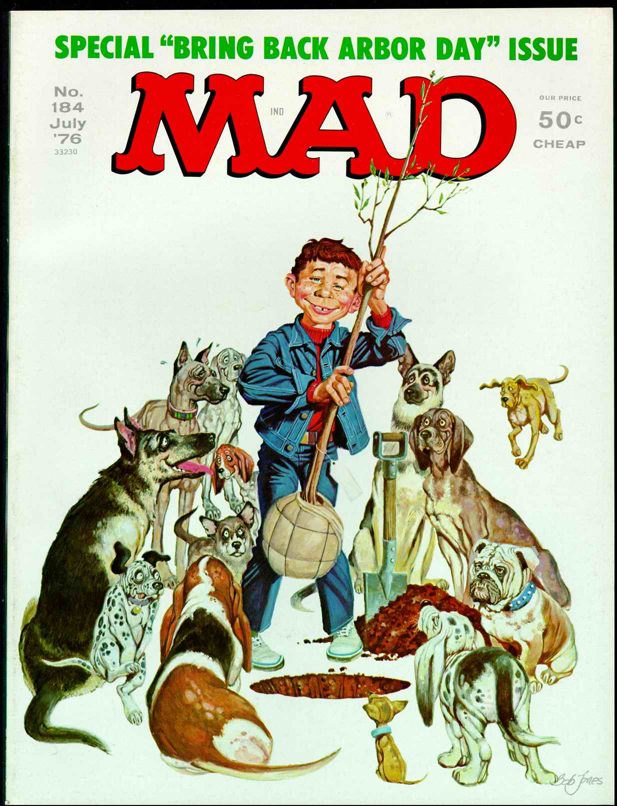 Read online MAD comic -  Issue #184 - 1