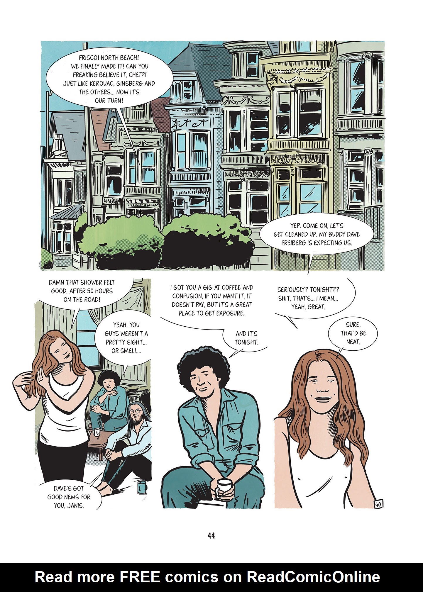 Read online Love Me Please!: The Story of Janis Joplin comic -  Issue # TPB (Part 1) - 45