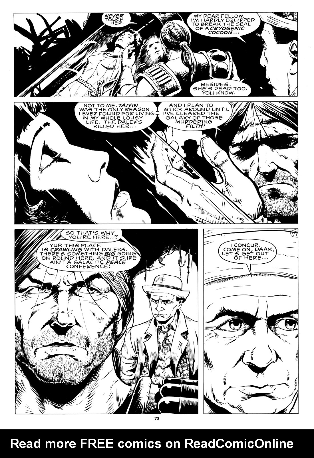 Read online Marvel Graphic Novel comic -  Issue #4 Abslom Daak, Dalek Killer - 70
