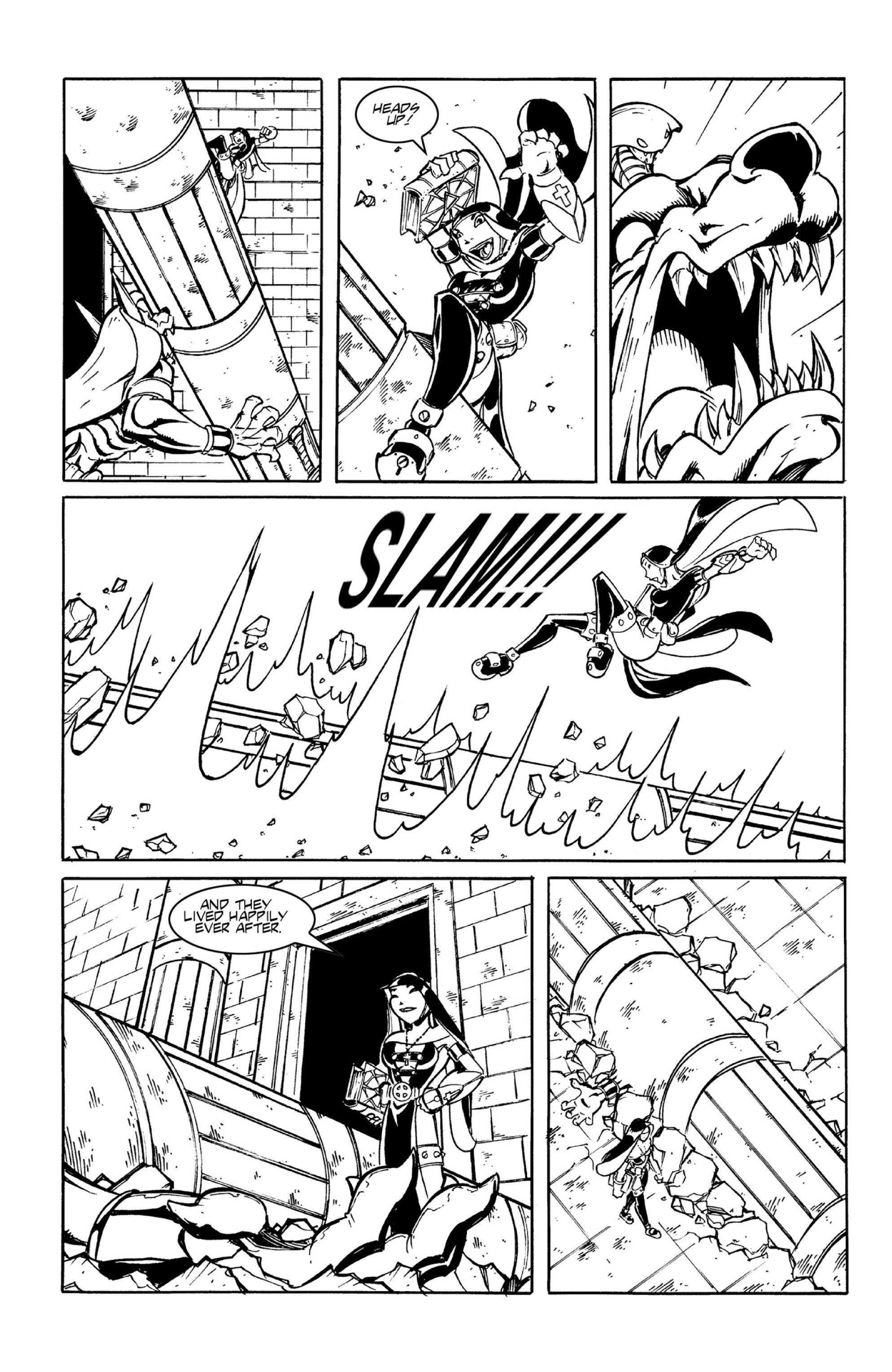 Read online Warrior Nun Areala: Armor of God comic -  Issue # TPB - 35