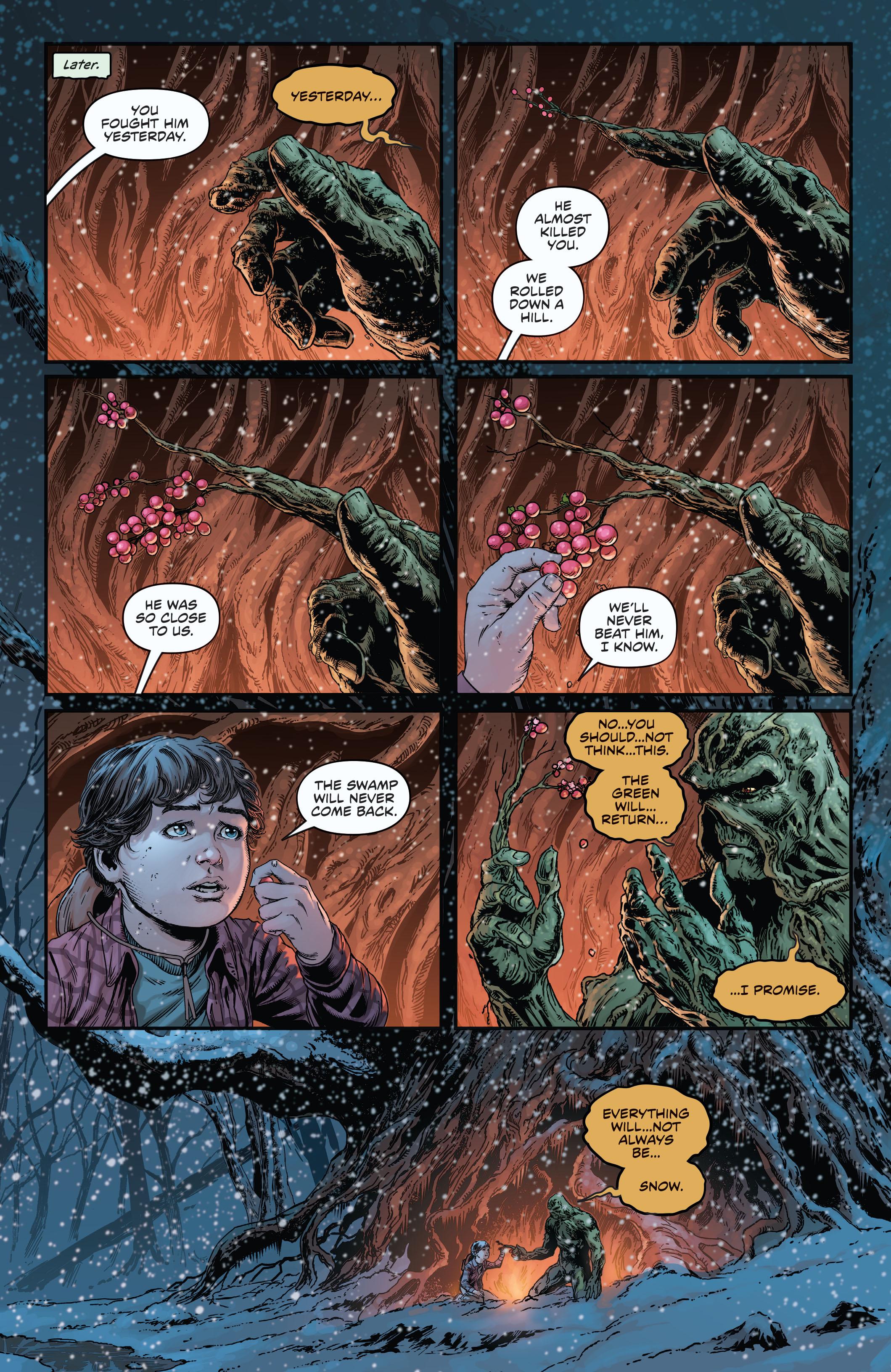 Read online Swamp Thing: Roots of Terror The Deluxe Edition comic -  Issue # TPB (Part 1) - 32