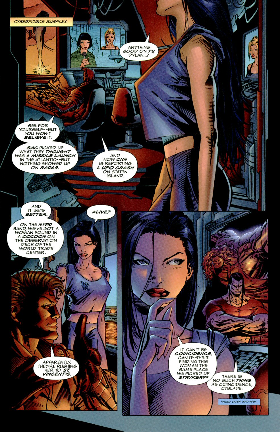 Read online Cyberforce/Strykeforce: Opposing Forces comic -  Issue #1 - 13