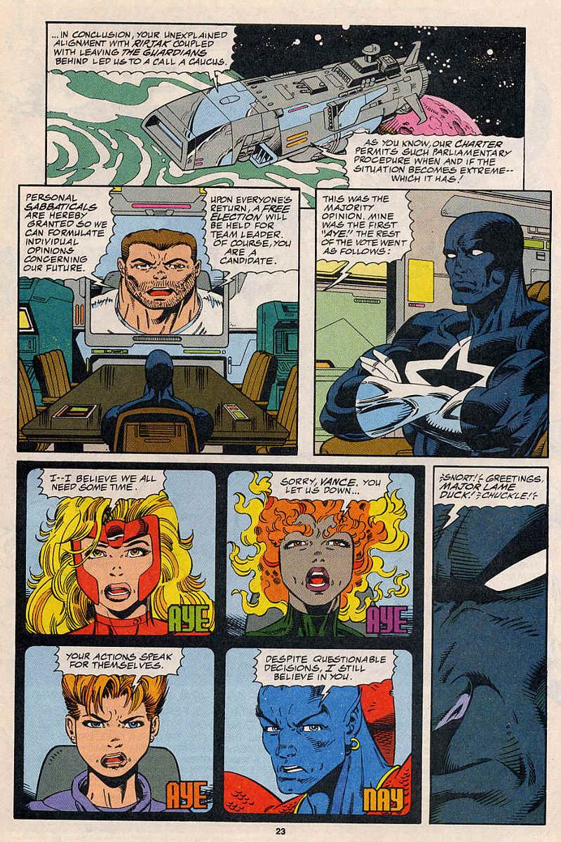 Guardians of the Galaxy (1990) issue 58 - Page 19