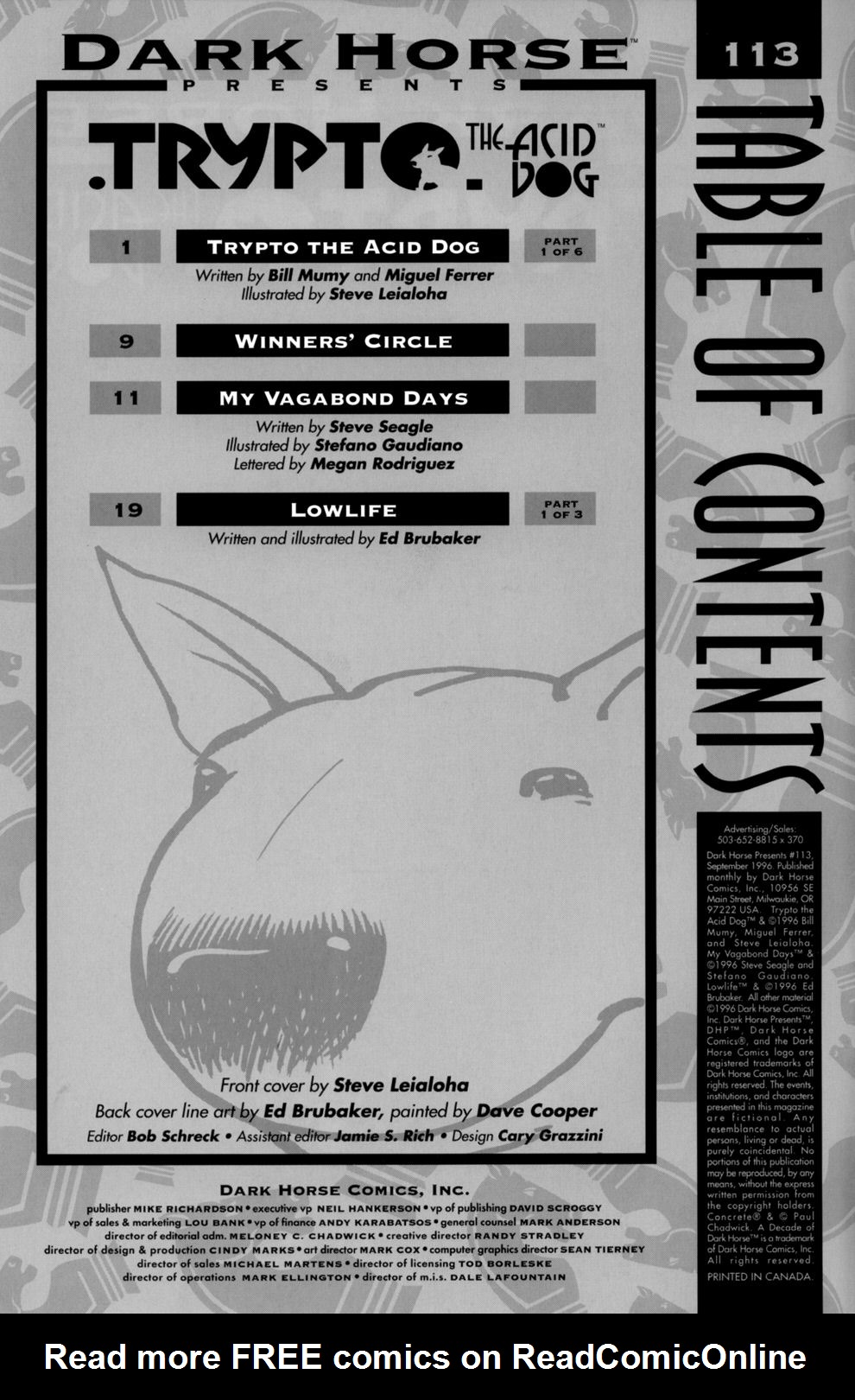 Read online Dark Horse Presents (1986) comic -  Issue #113 - 2