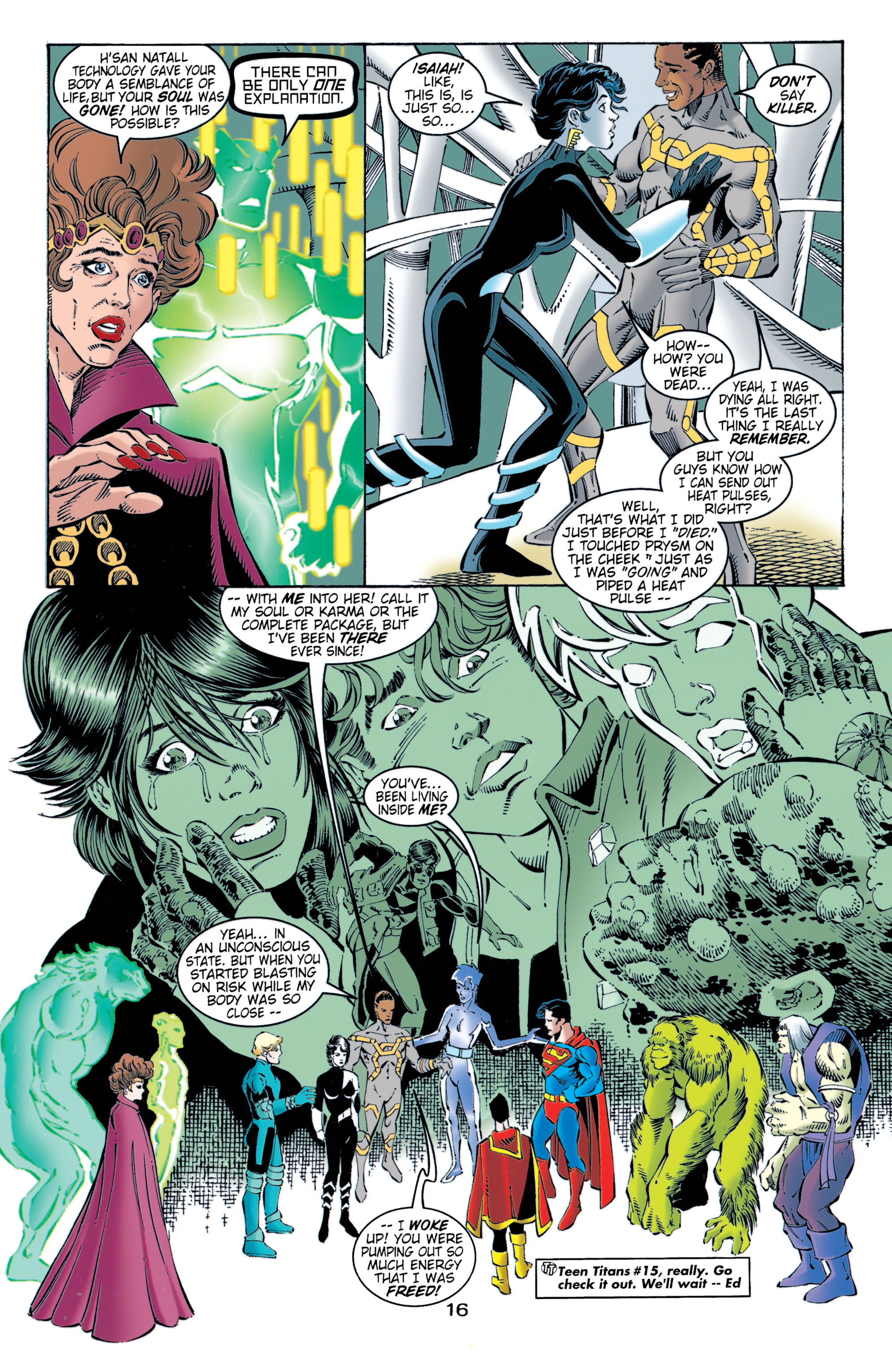 Read online Teen Titans (1996) comic -  Issue #24 - 16