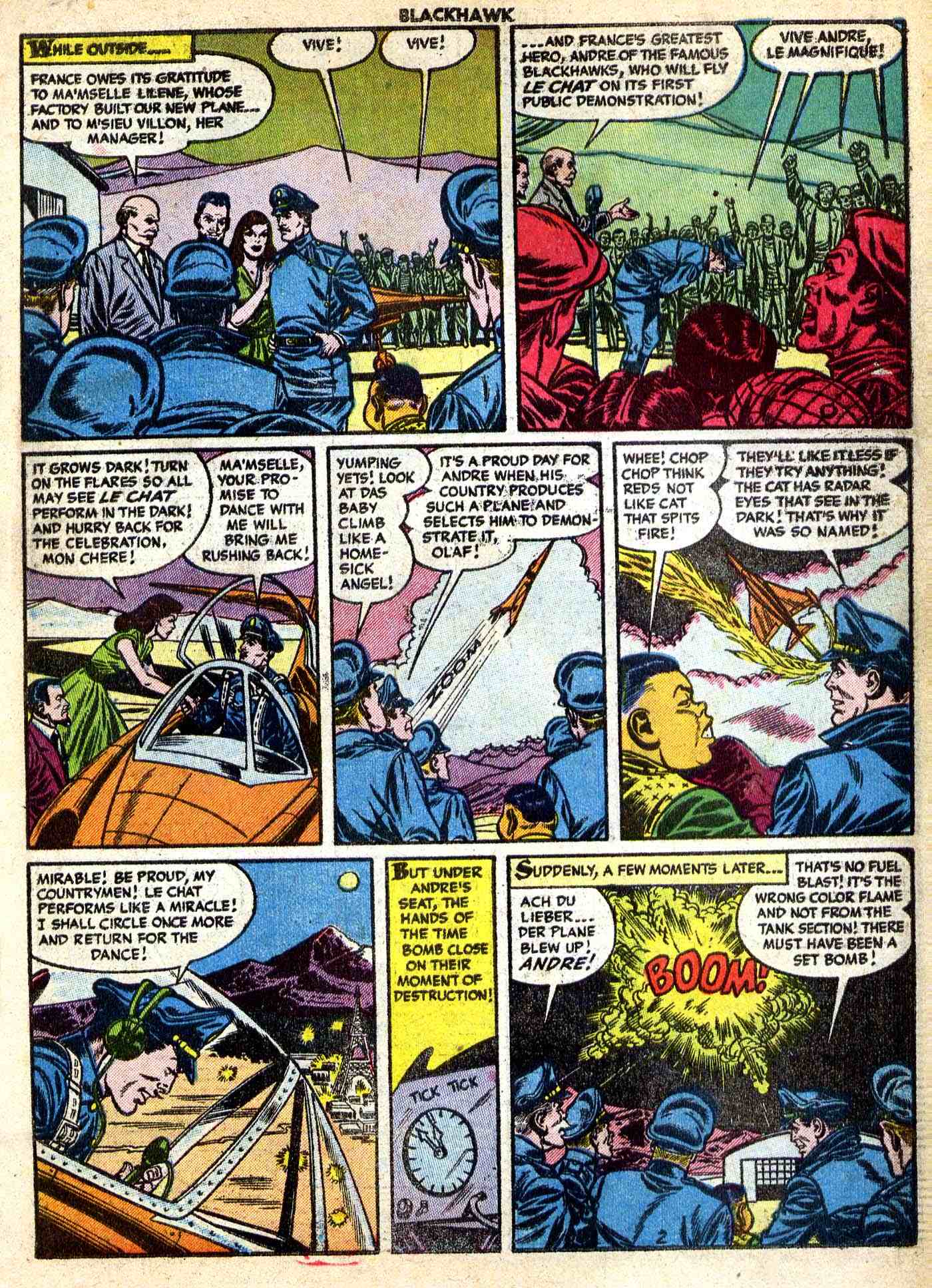 Read online Blackhawk (1957) comic -  Issue #96 - 17