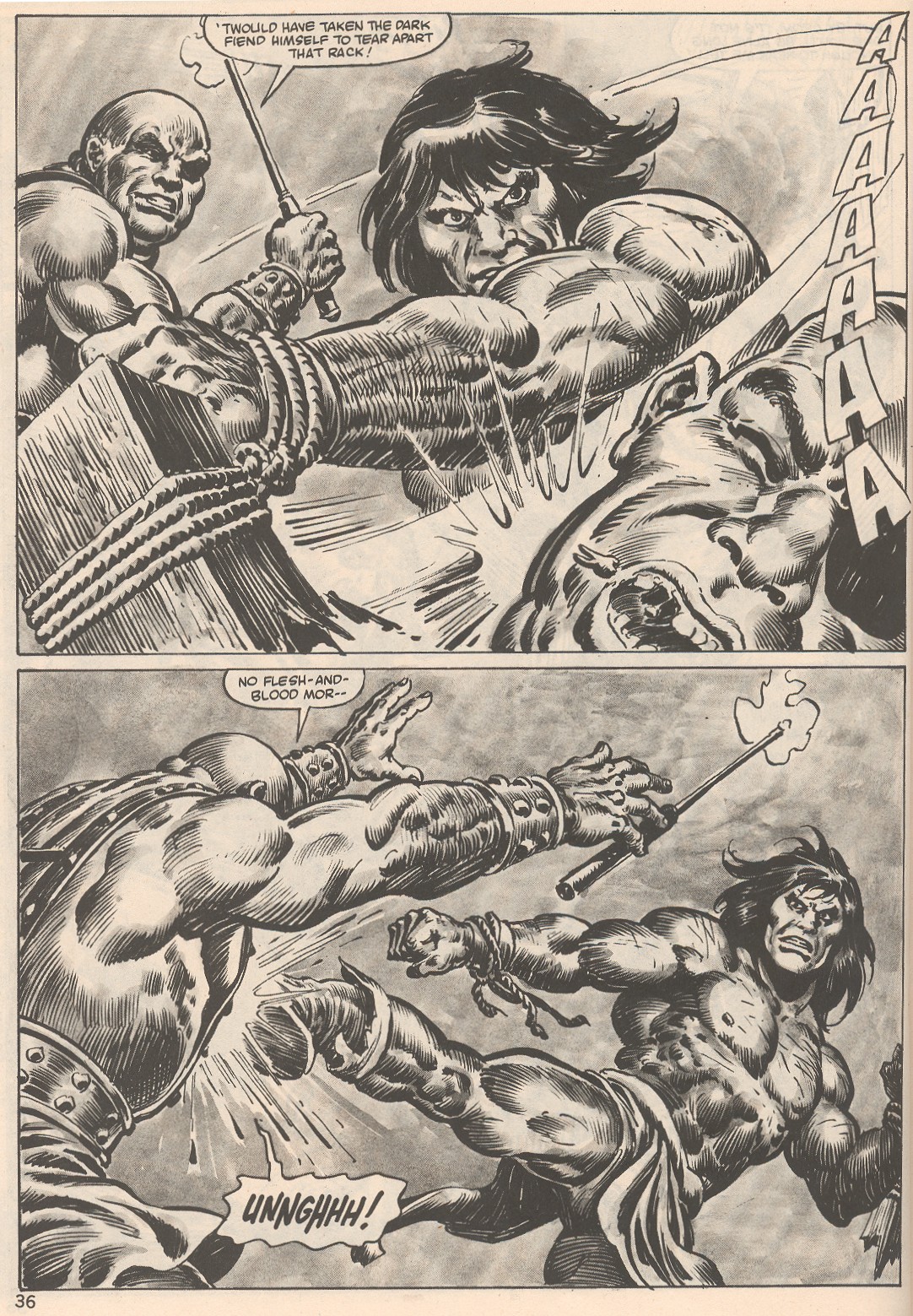 Read online The Savage Sword Of Conan comic -  Issue #104 - 36