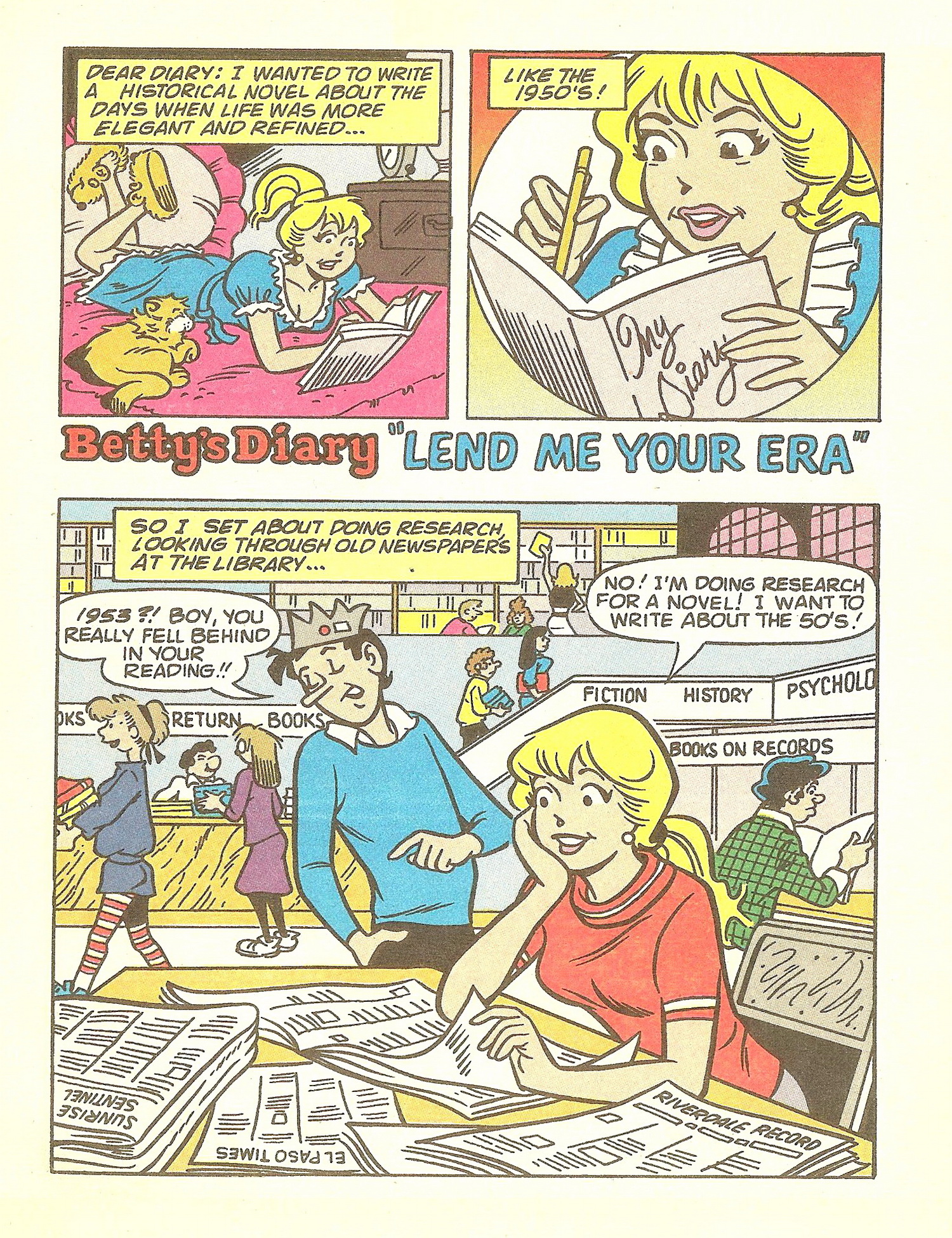 Read online Betty's Digest comic -  Issue #2 - 20