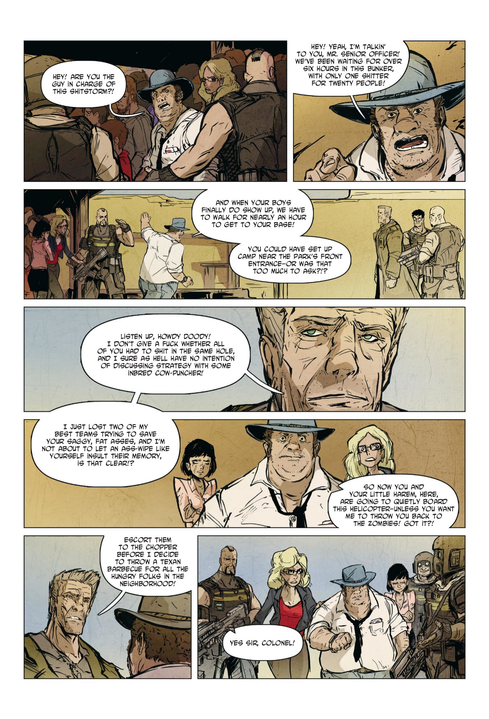Read online Doggybags: Death of A Nation comic -  Issue # TPB - 107