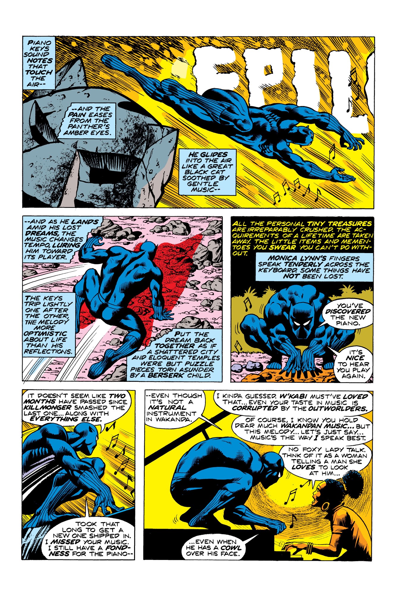 Read online Marvel Masterworks: The Black Panther comic -  Issue # TPB 1 - 212